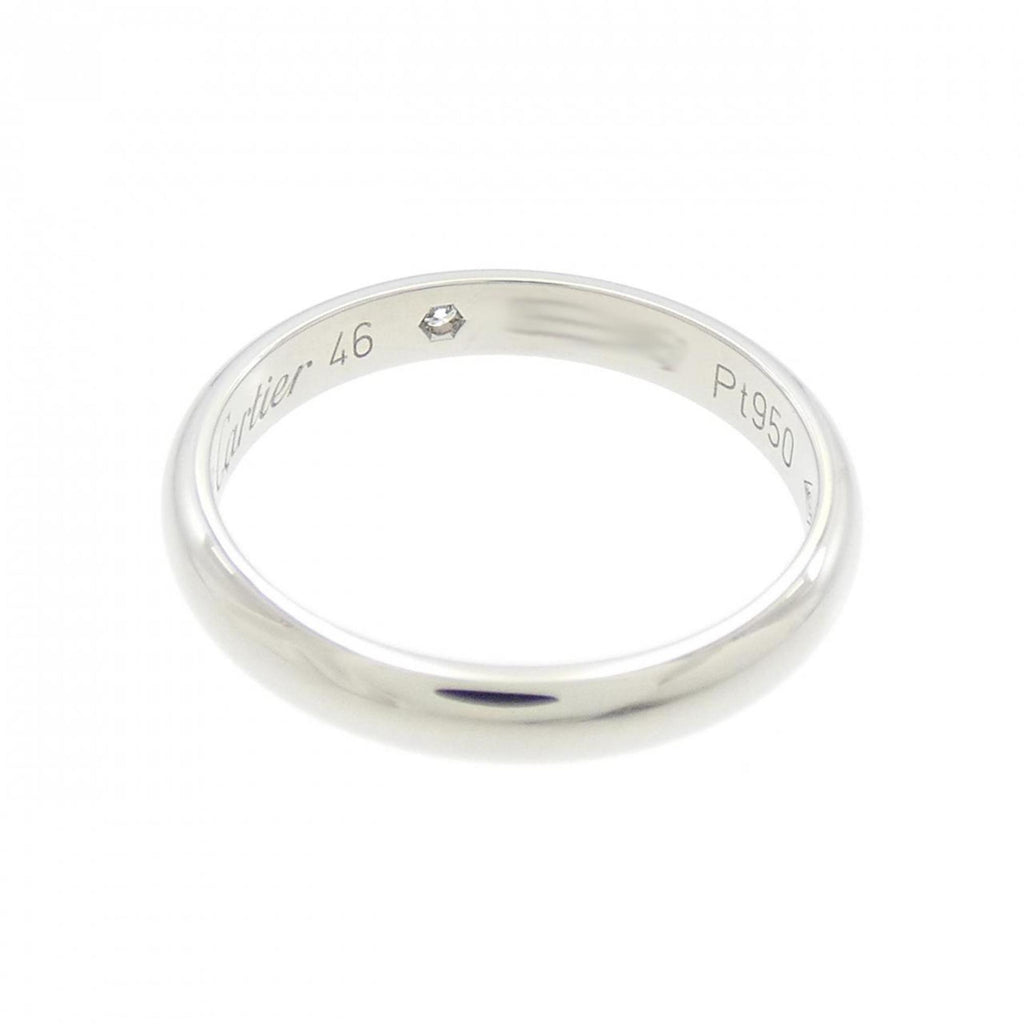 Band Ring Platinum With Diamond