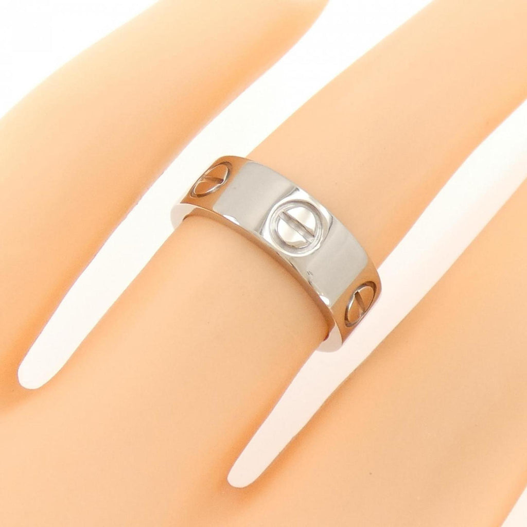 Love Ring 18K White Gold