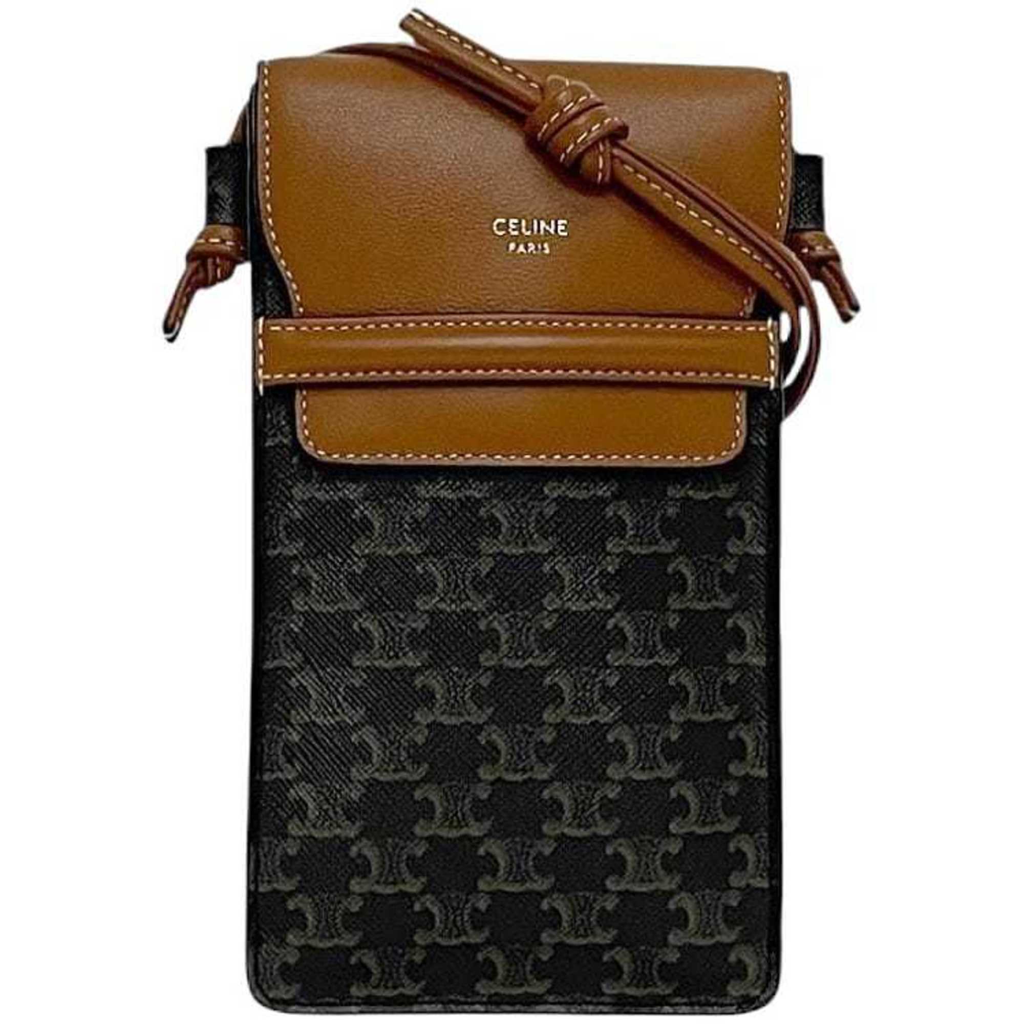 Messenger Bag Triomphe Coated Canvas Medium