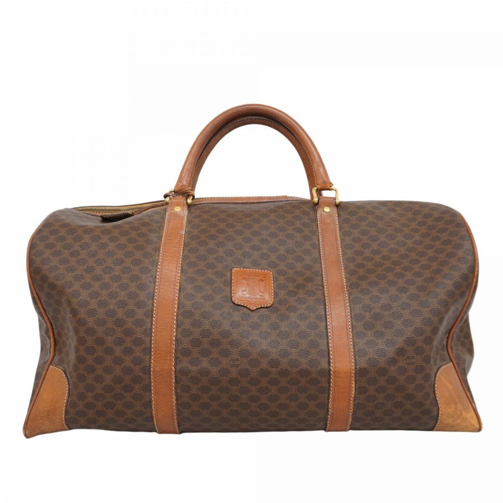 Vintage Duffle Bag Macadam Coated Canvas Large