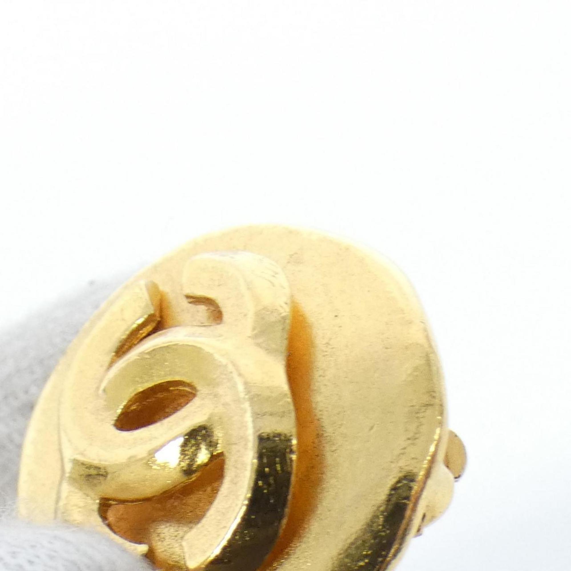 Clip-On Earrings Clip-On Gold-Tone Metal