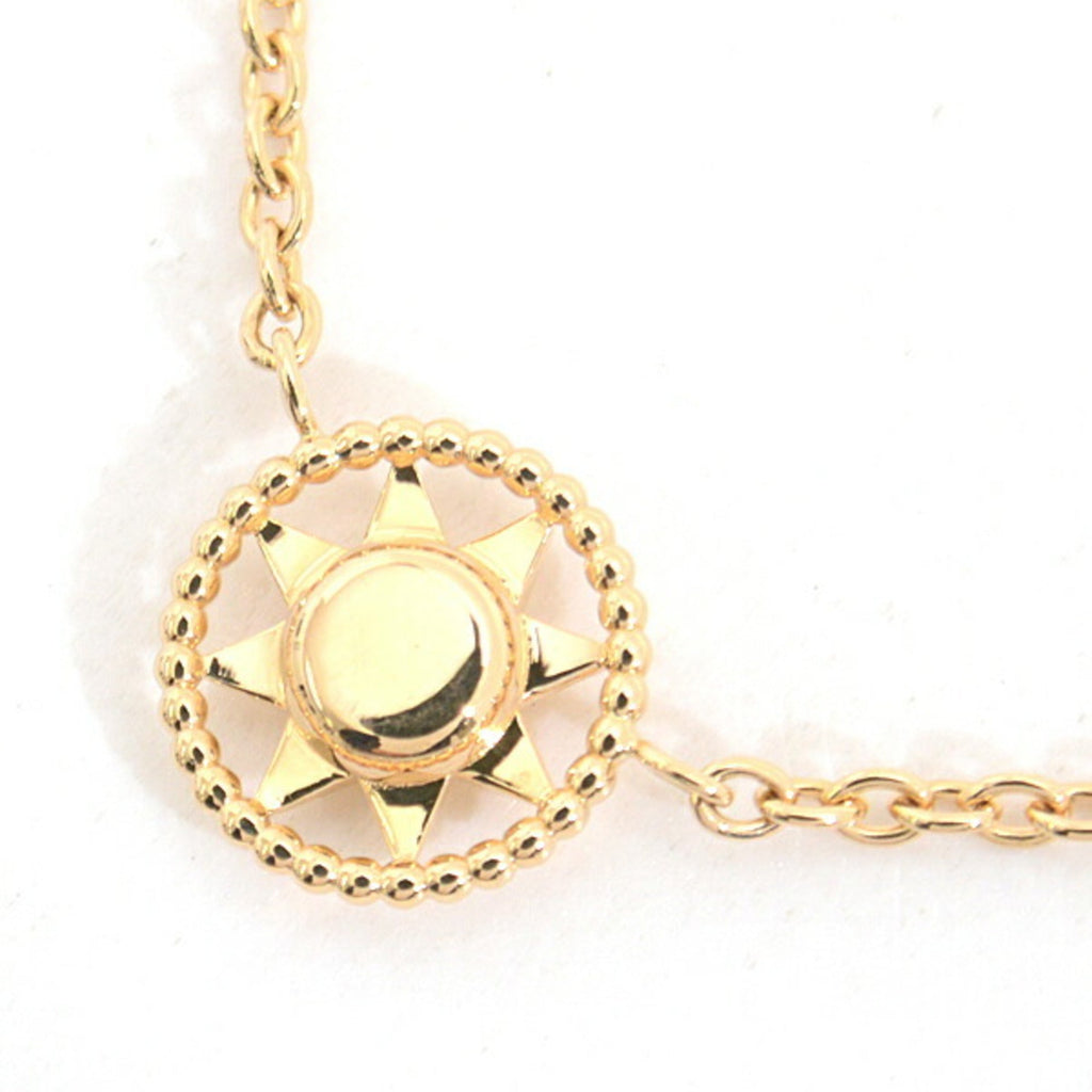 Rose Devan Pendant Necklace 18K Yellow Gold with Diamond