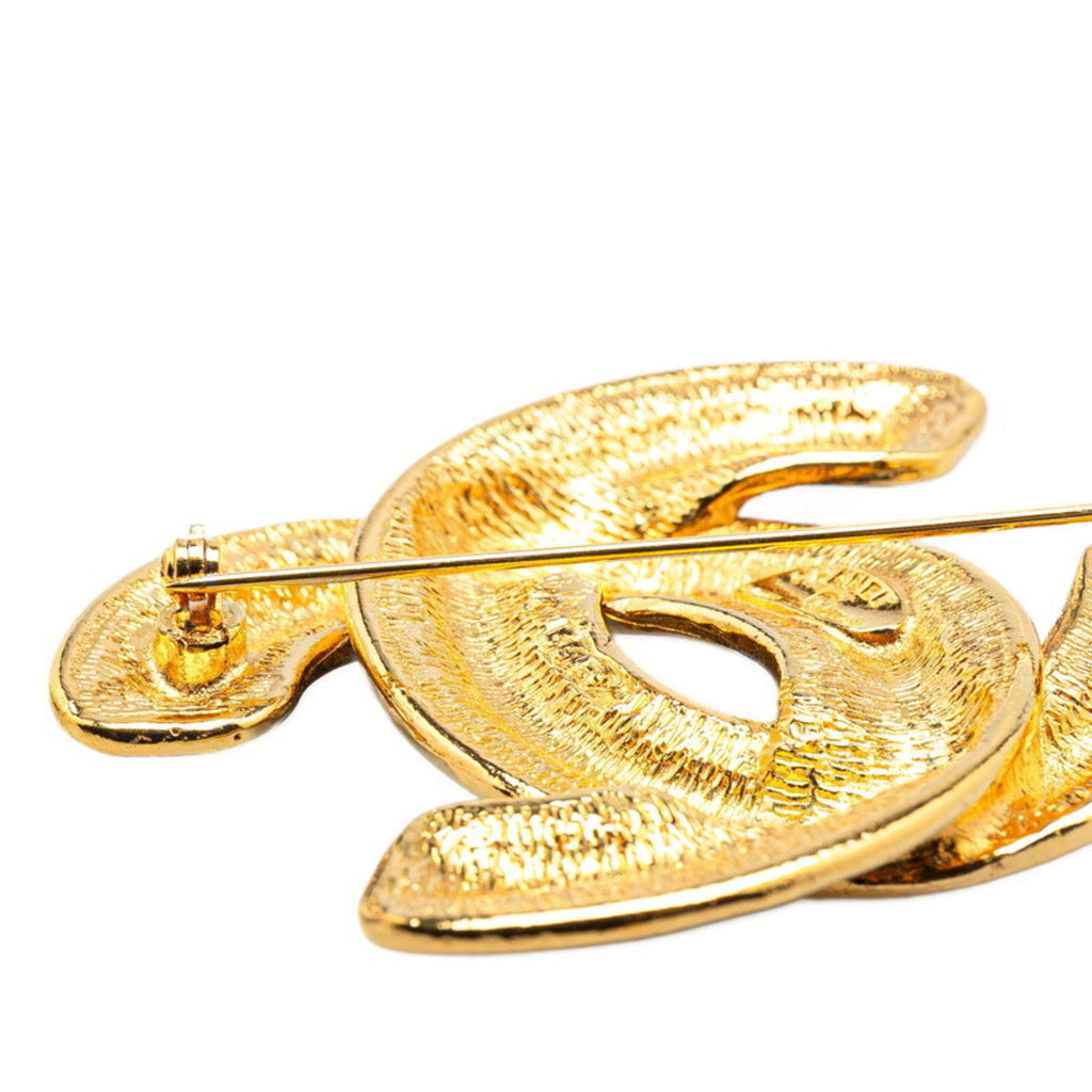 CC Logo Brooch Metal
