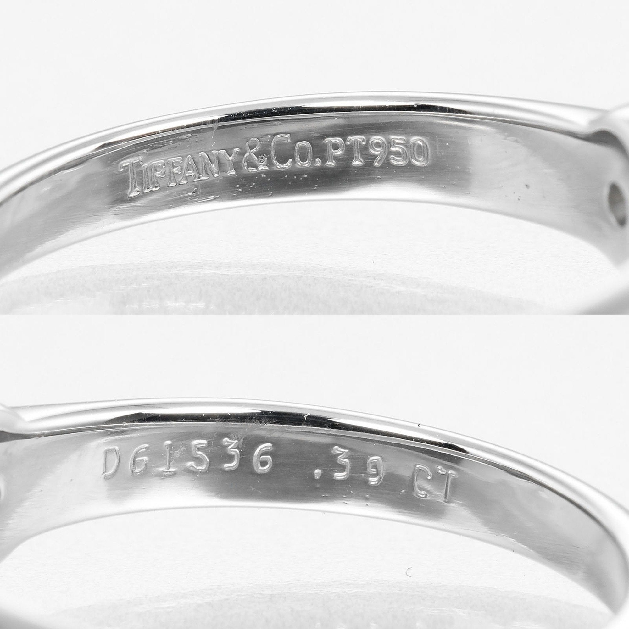 Engagement Ring Platinum with 0.39ct Diamond