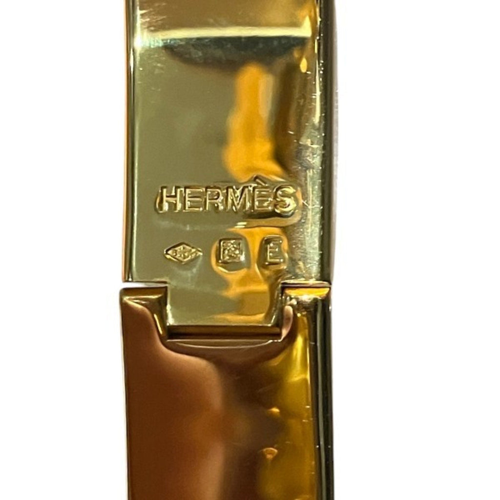 Click H Bangle Enamel and Gold Bracelet