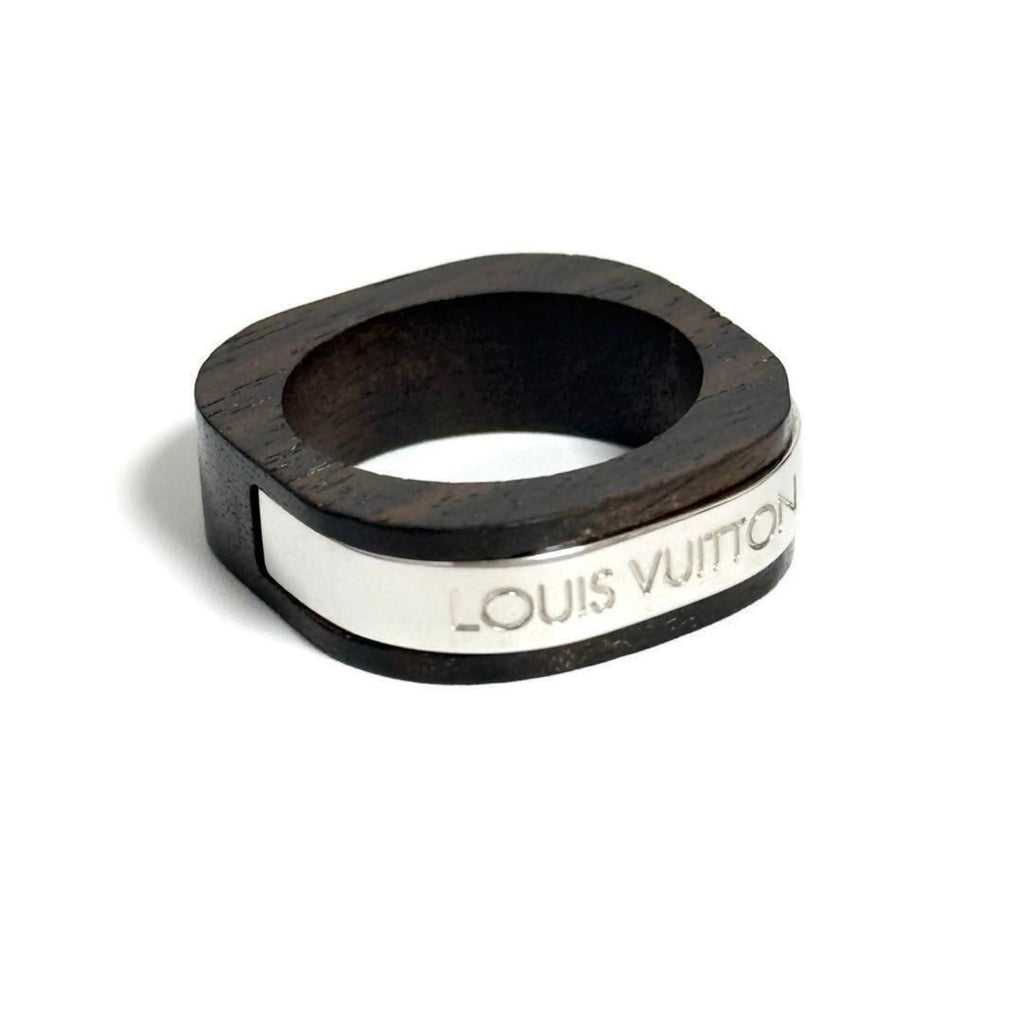 Square Ring Metal and Wood