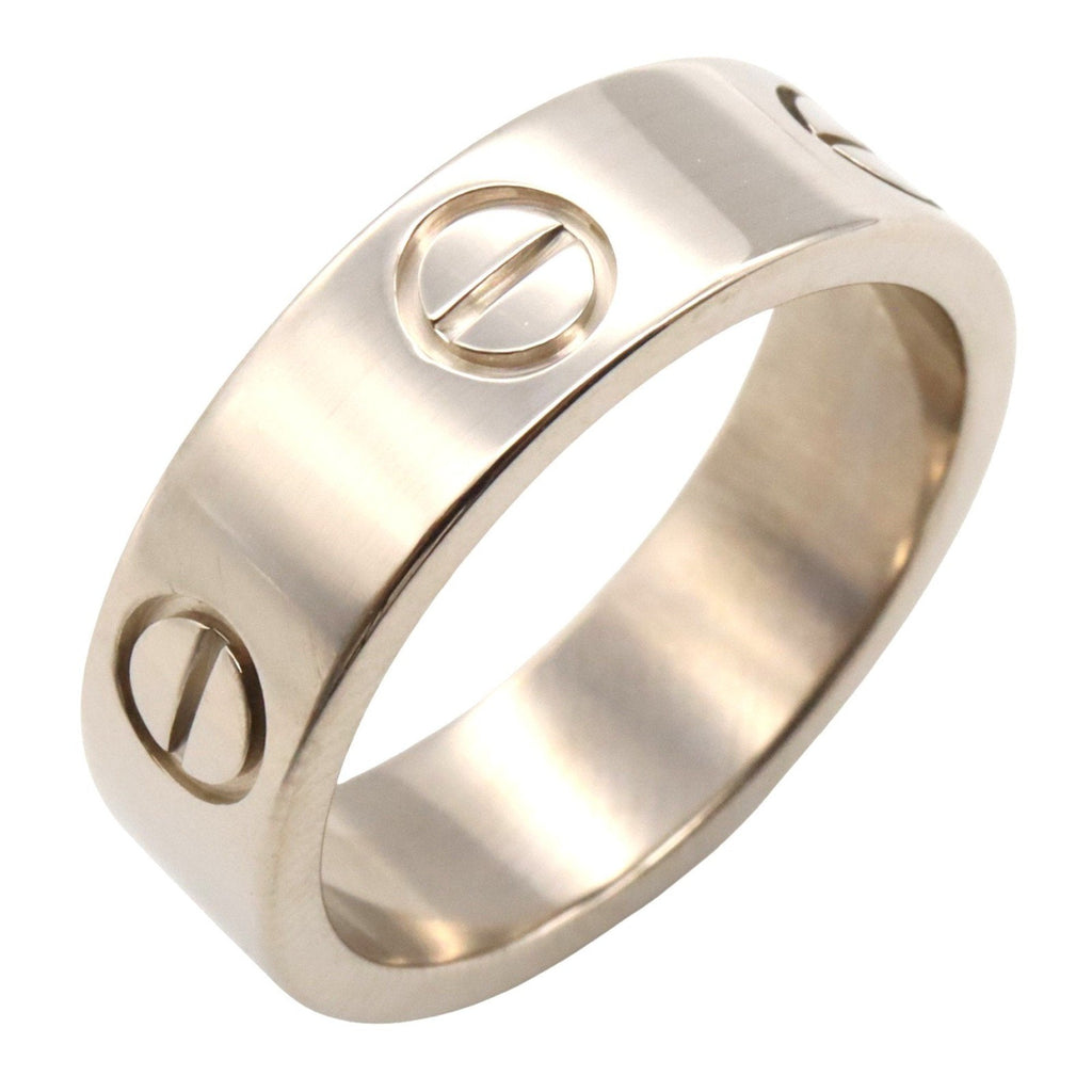Love Ring 18K White Gold