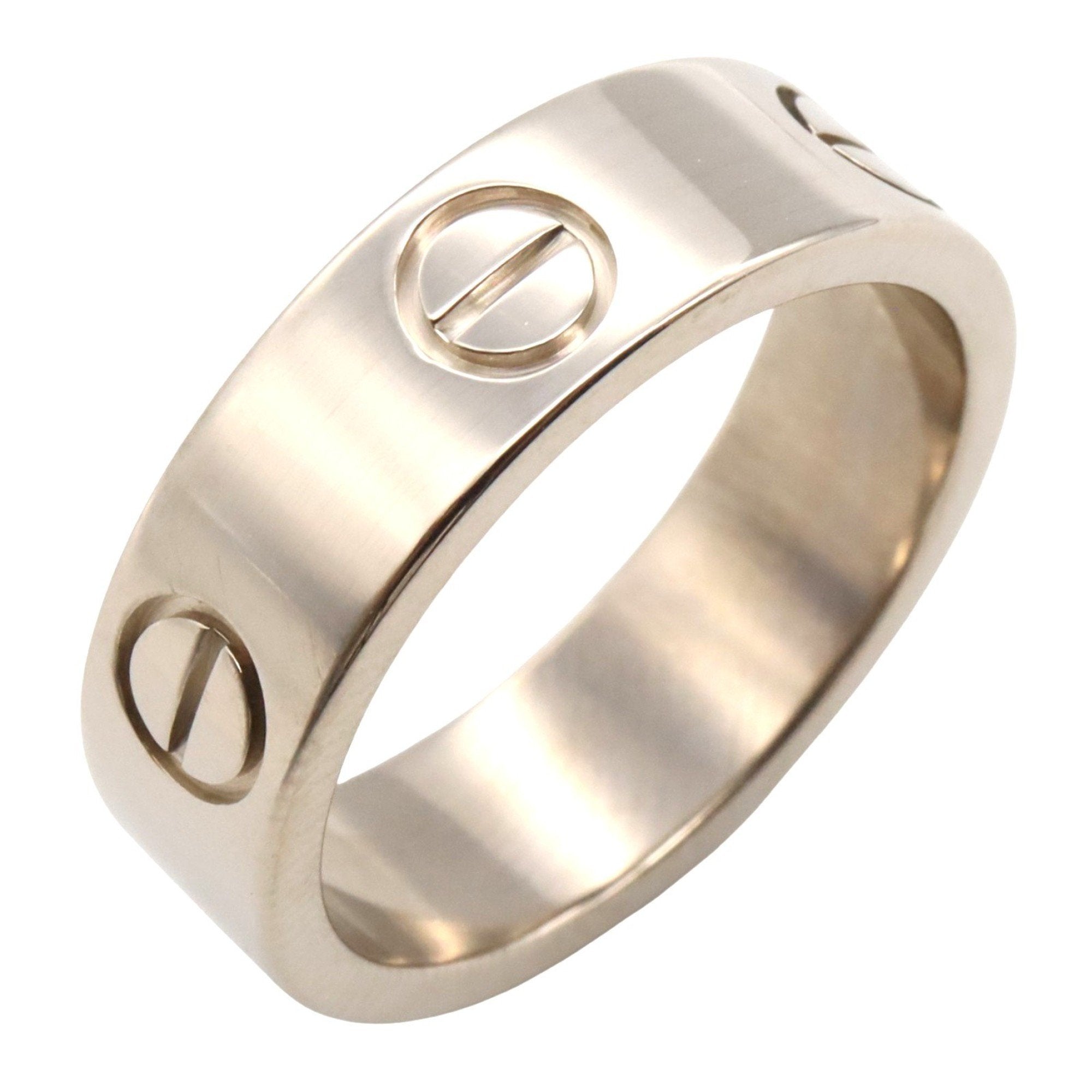 Love Ring 18K White Gold