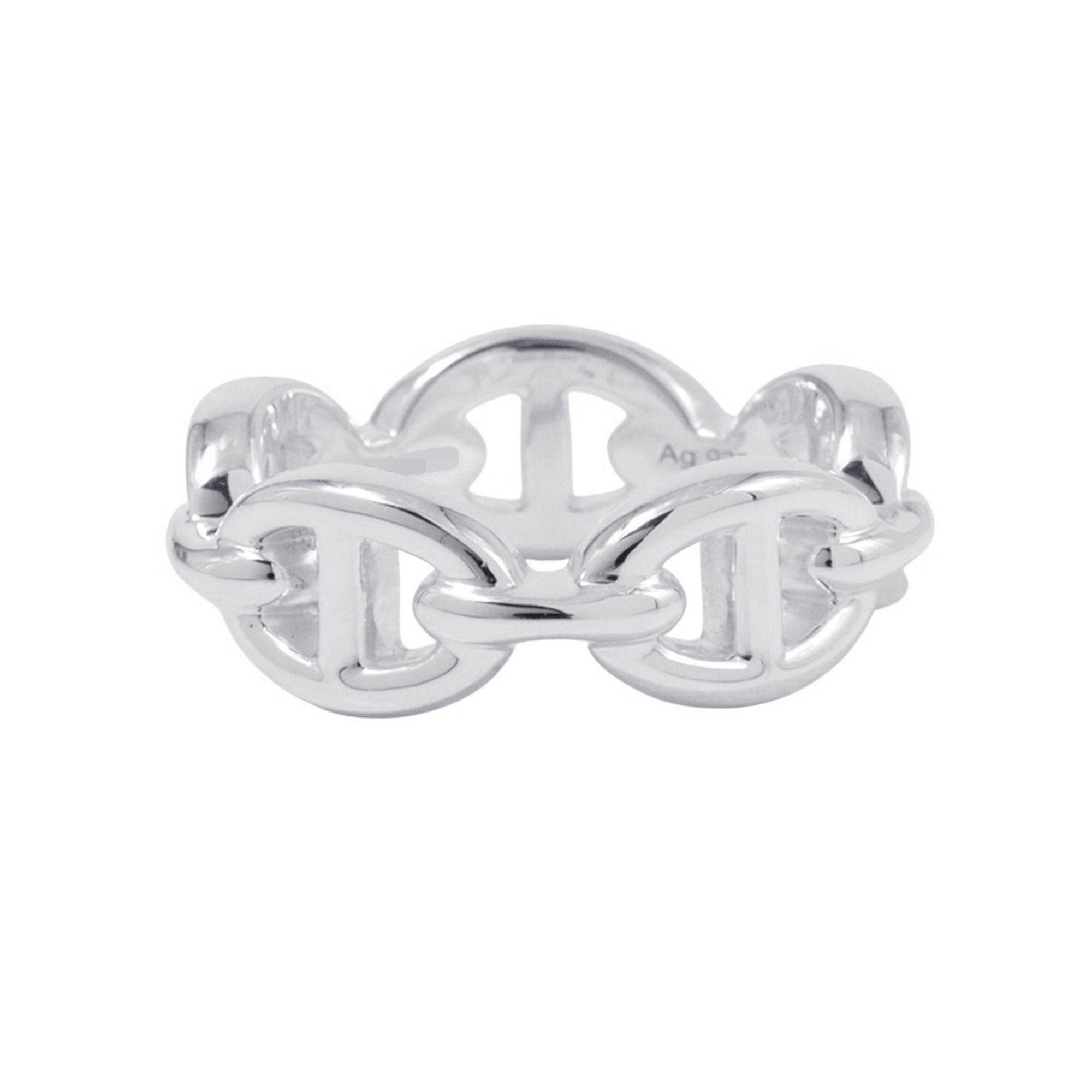 Chaine d'Ancre Enchainee Ring Sterling Silver Mini