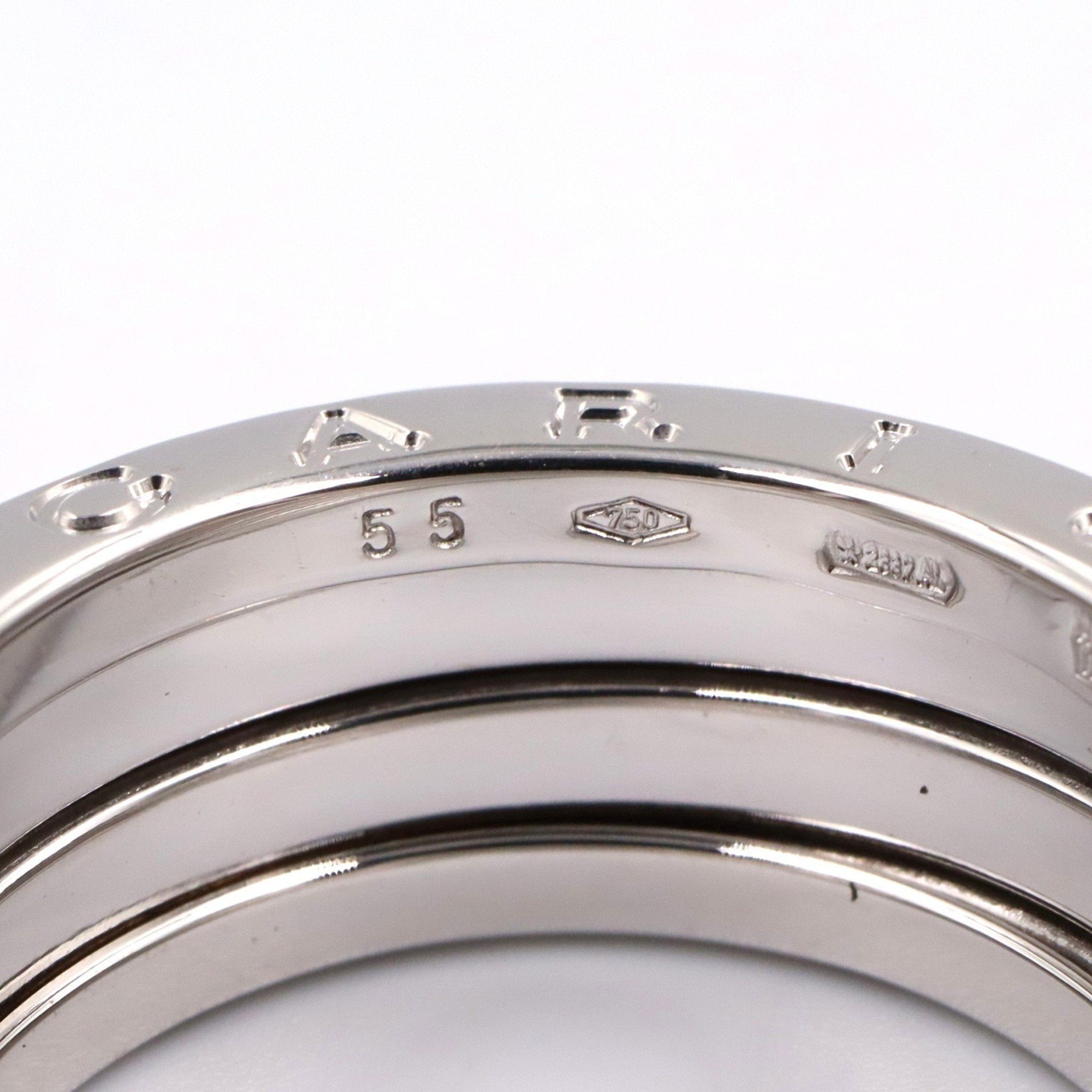 B.Zero1 Ring 18K White Gold and Sterling Silver
