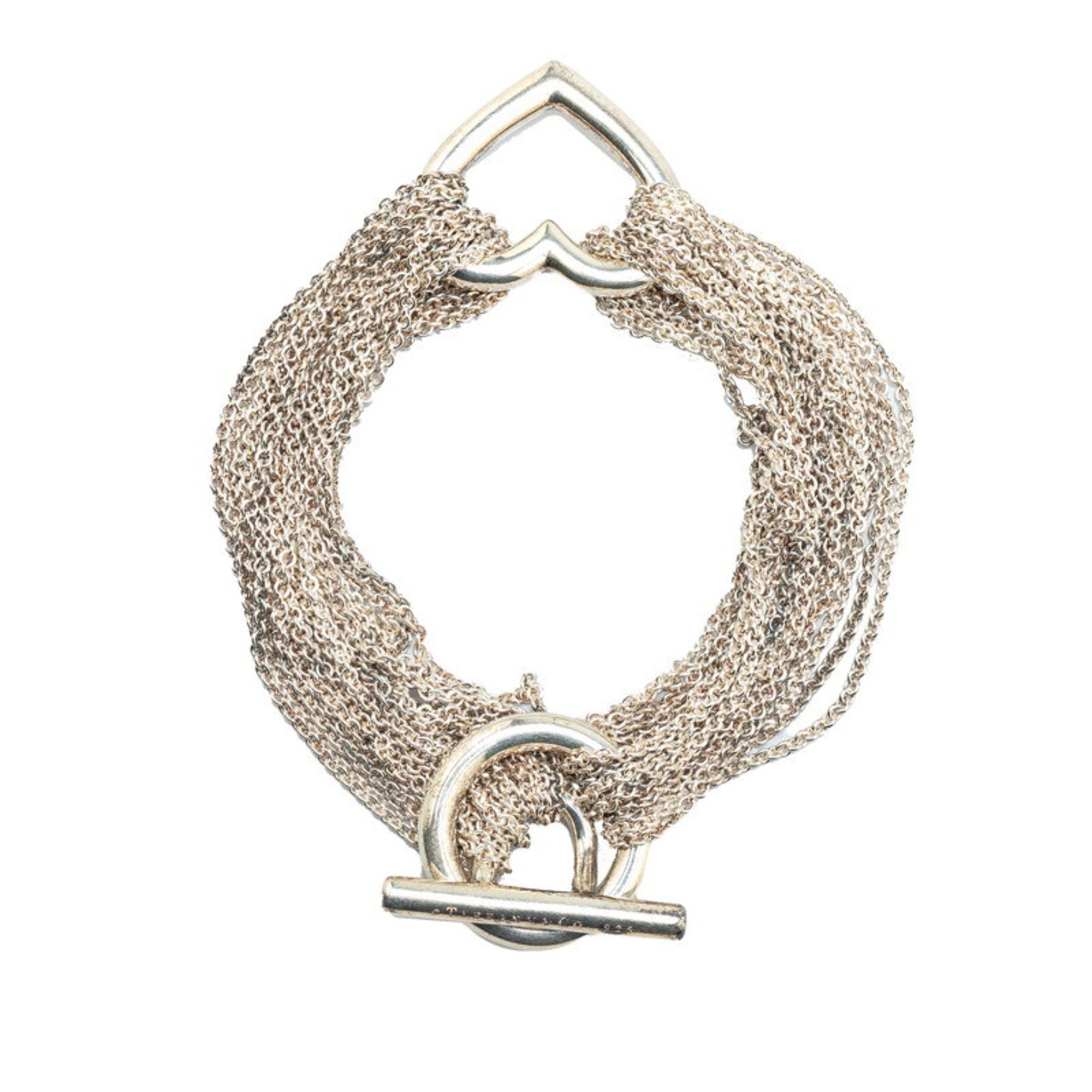 Toggle Heart Bracelet Sterling Silver