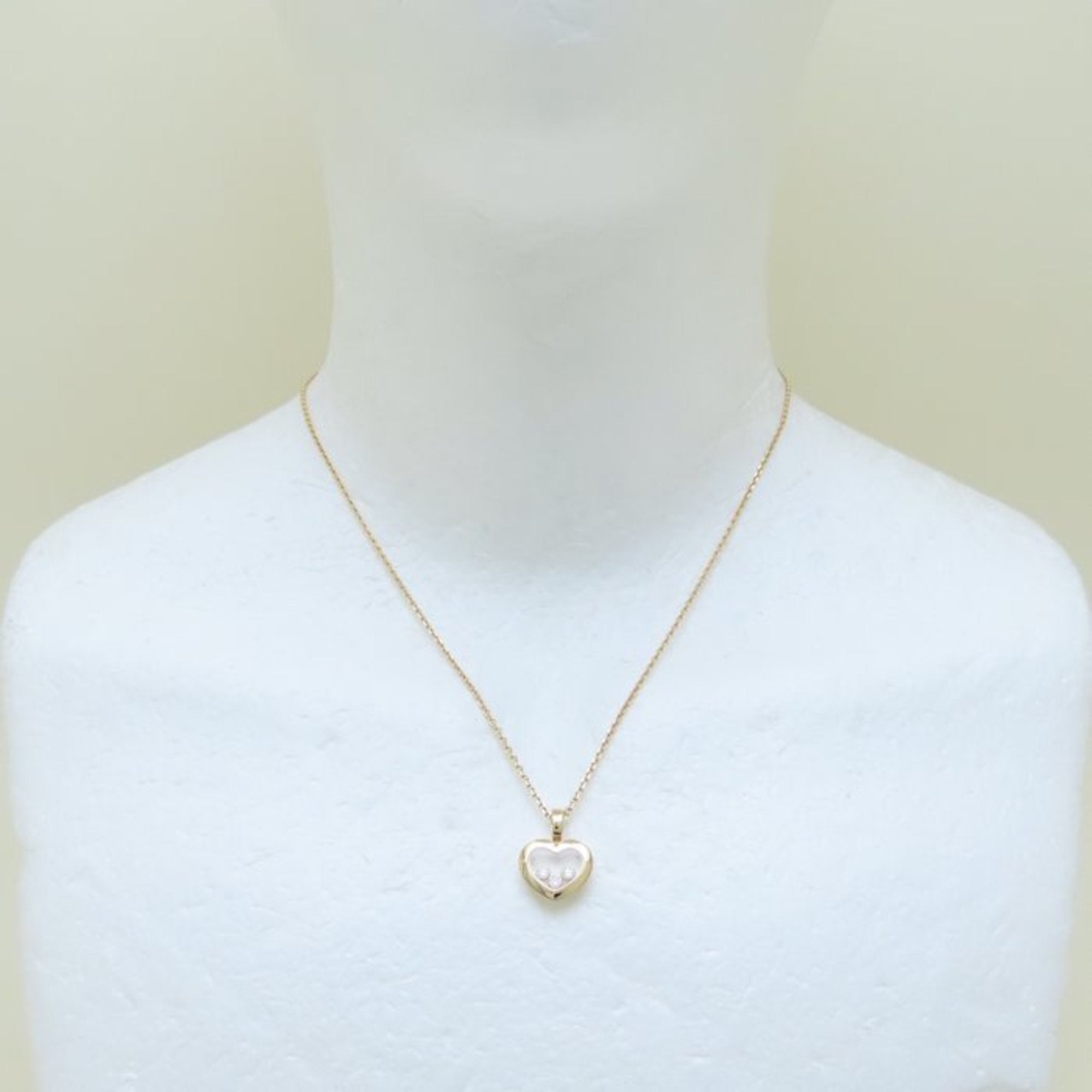 Happy Diamonds Icon Pendant Necklace 18K Rose Gold
