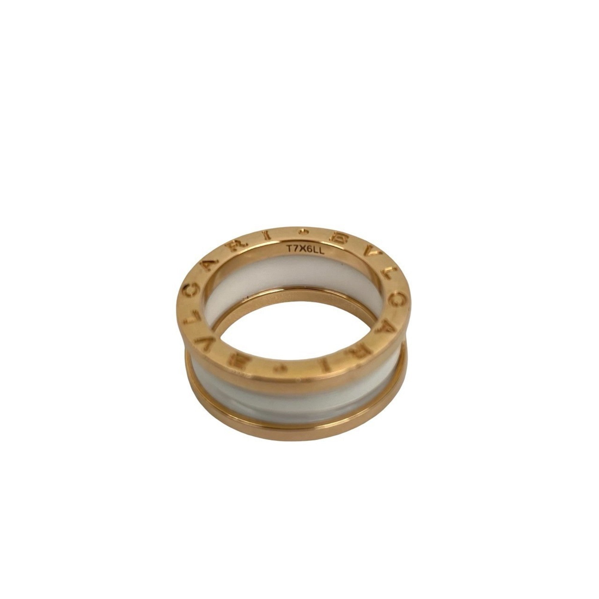 B.Zero1 Ring 18K Rose Gold and Ceramic