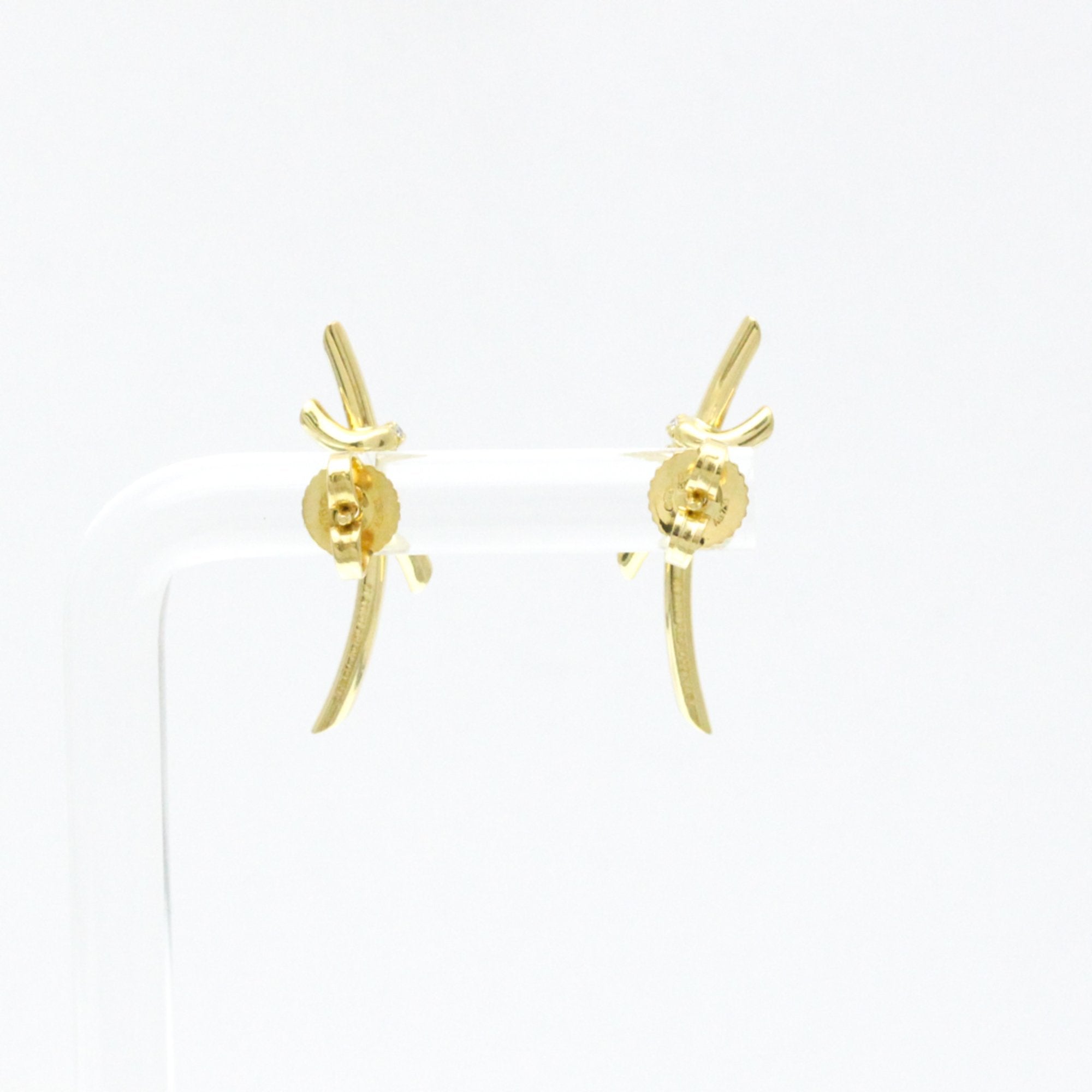 Earrings Stud 18K Yellow Gold