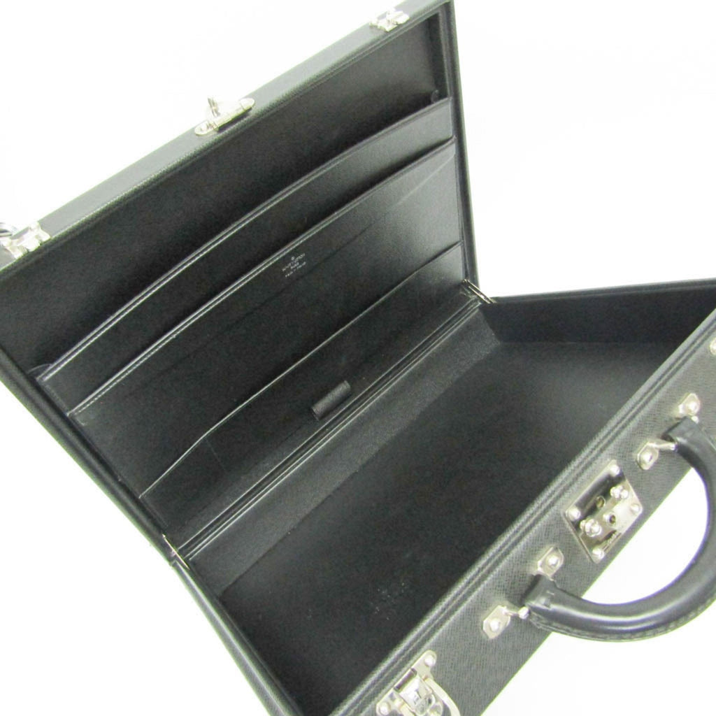 President Classeur Briefcase Taiga Leather
