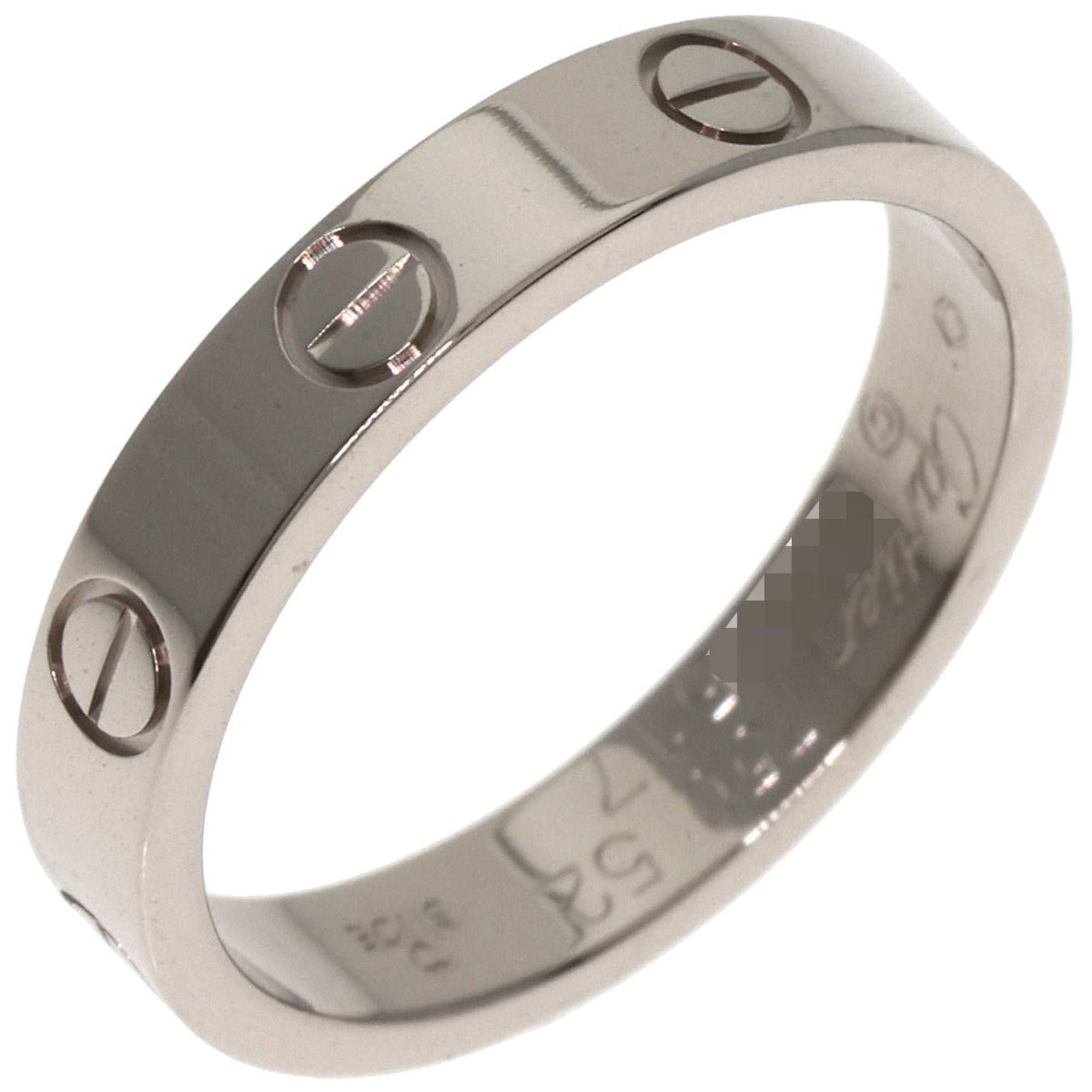 Love Ring 18K White Gold Mini