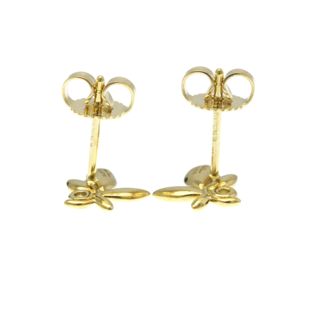 Earrings Stud 18K Yellow Gold