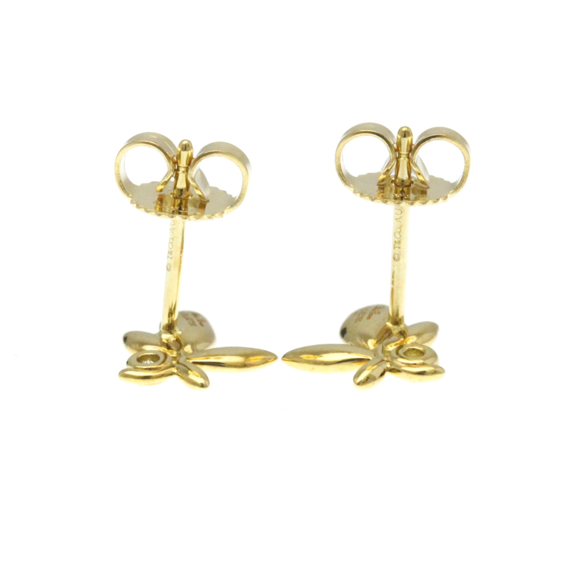 Earrings Stud 18K Yellow Gold
