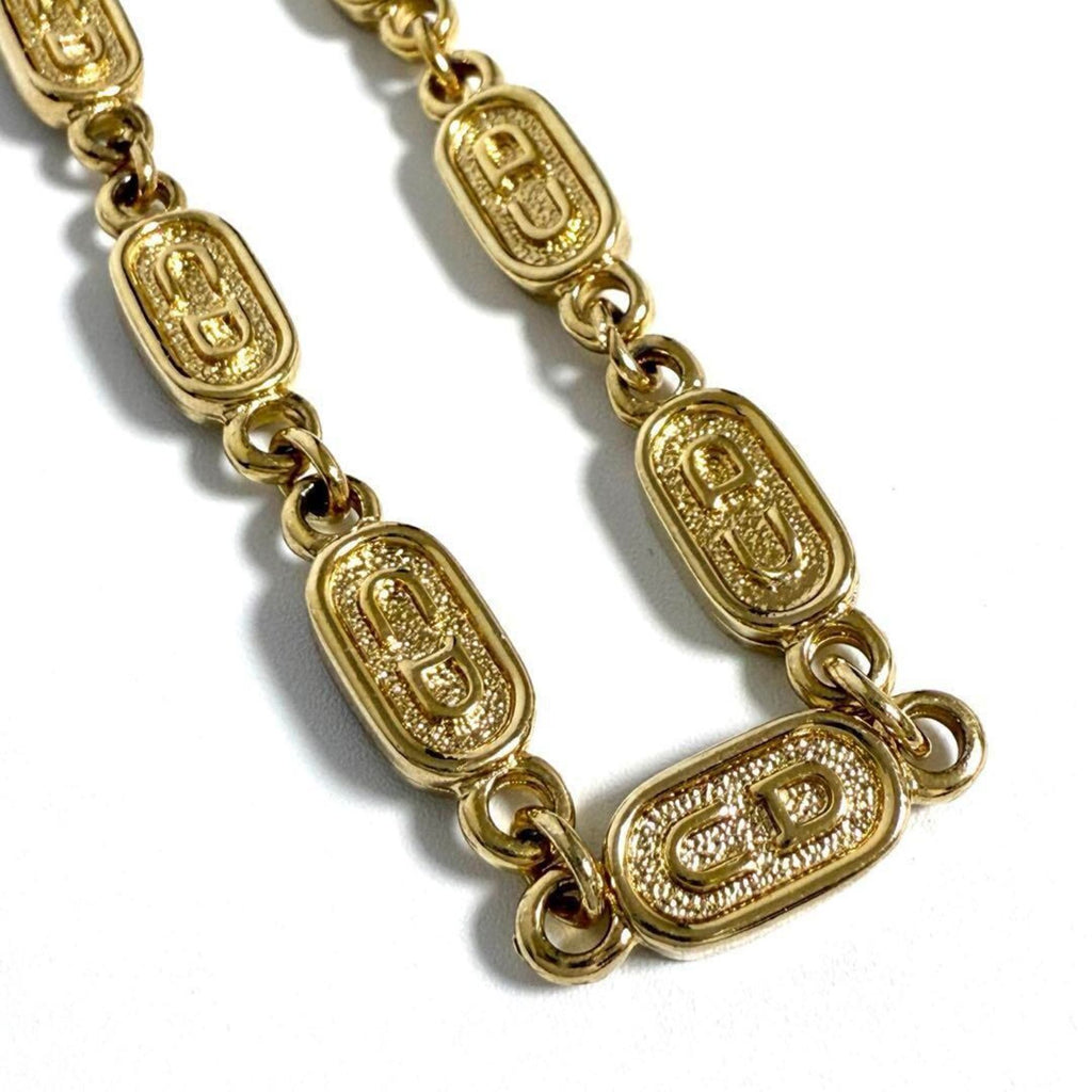 Vintage CD Pendant Necklace Metal