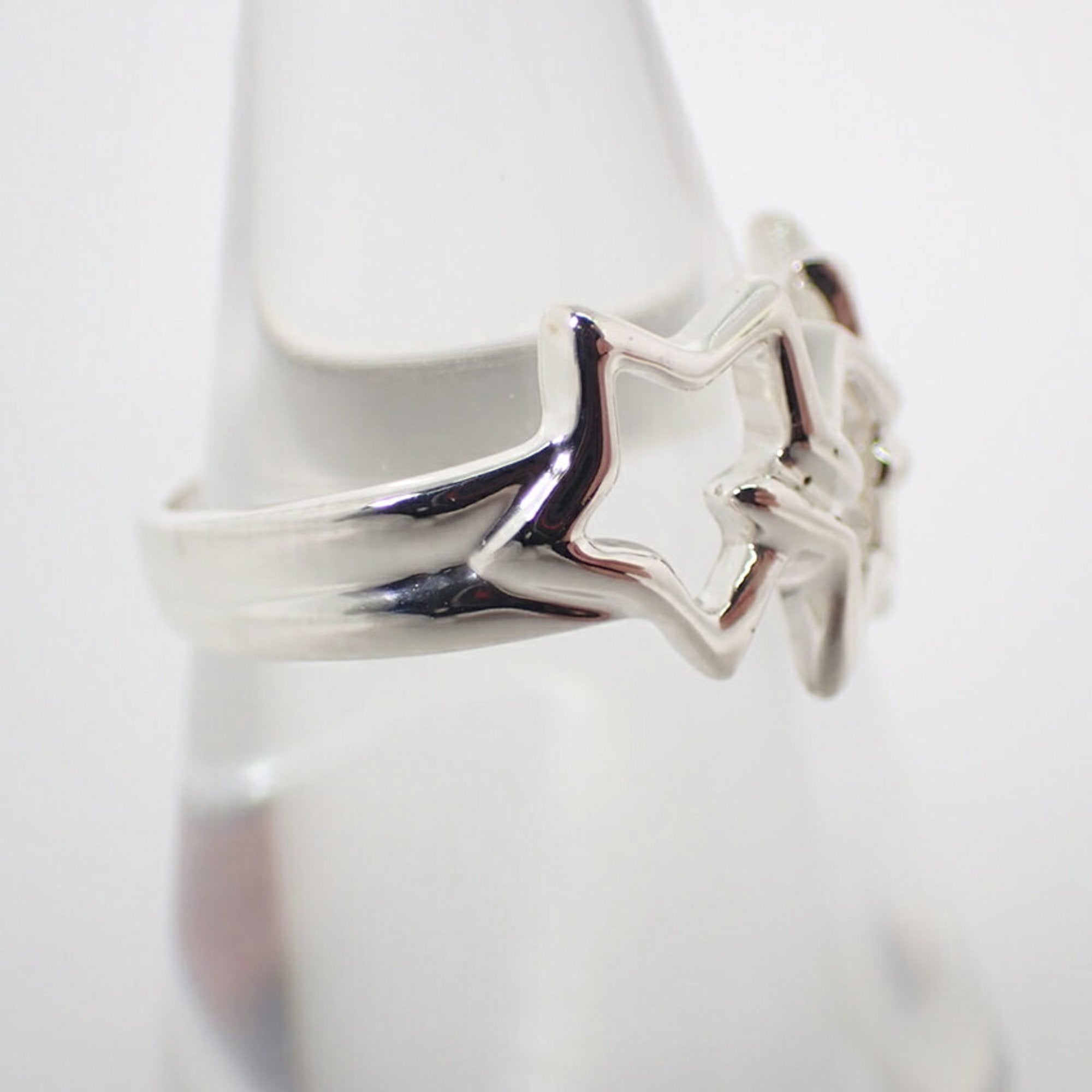 Triple Star Ring Sterling Silver