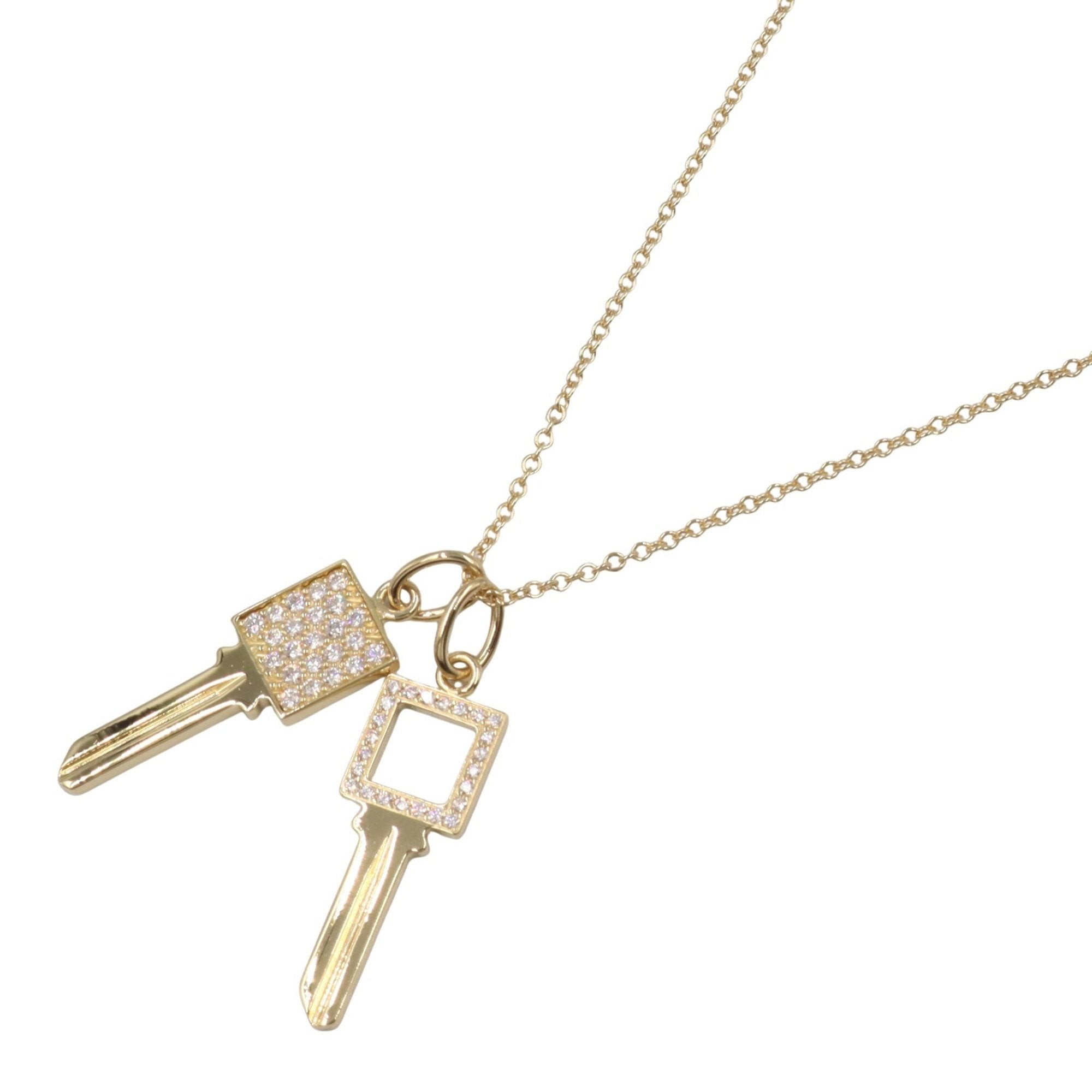 Pendant Necklace 18K Yellow Gold with Diamond