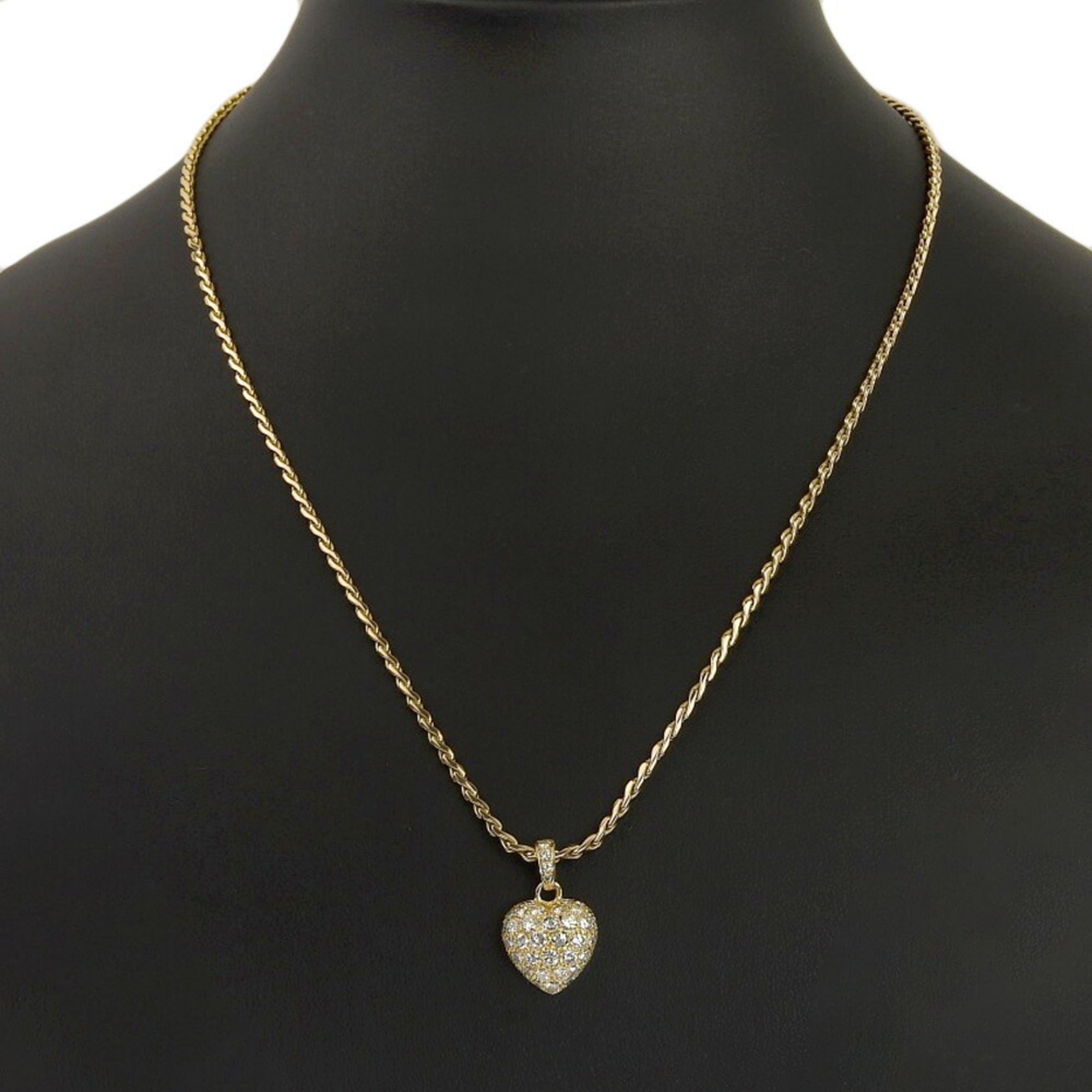 Pendant Necklace 18K Yellow Gold with Diamond