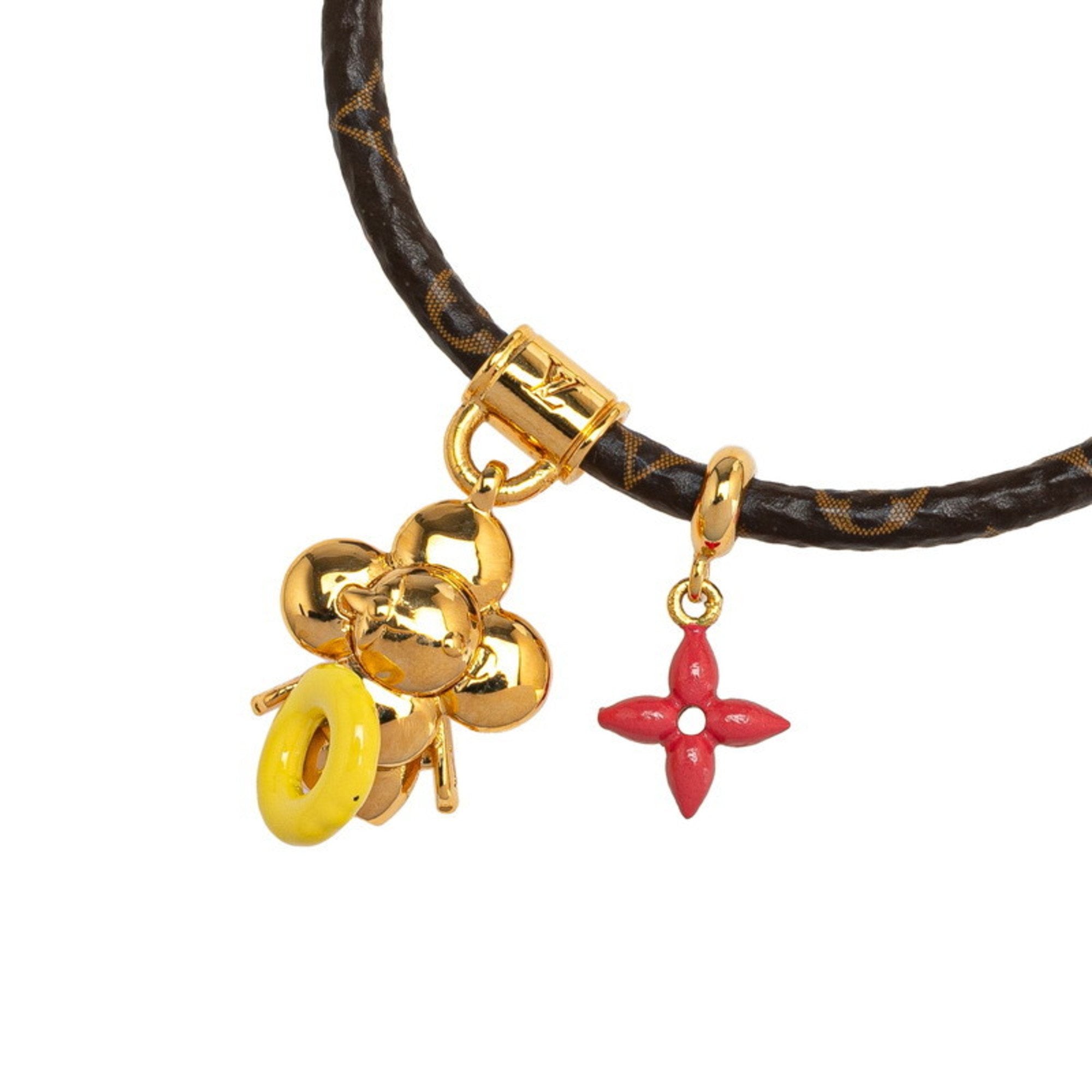 Vivienne Pool Bracelet Brown Gold Plated Hardware