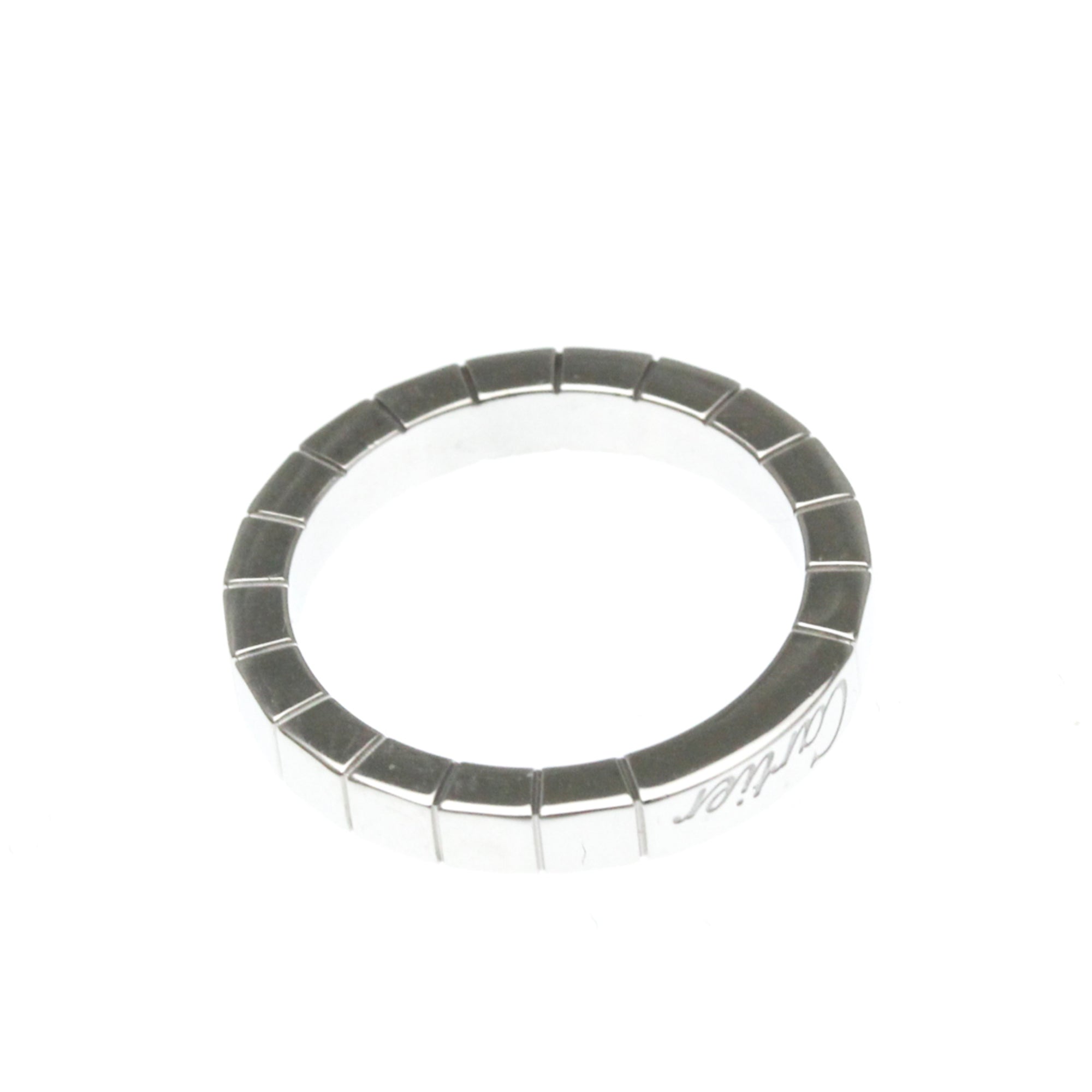 Lanieres Band Ring 18K White Gold