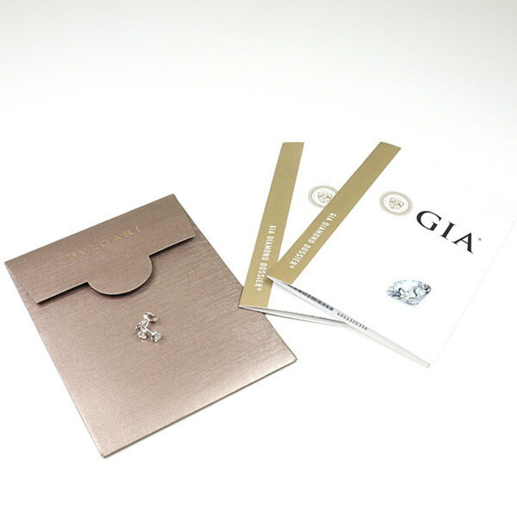 Single Earring 18K White Gold