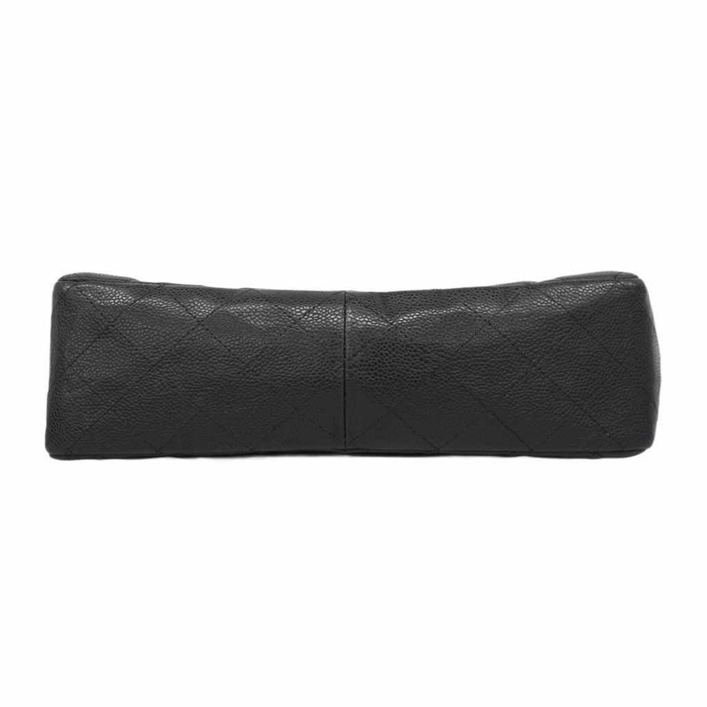 Classic Single Flap Bag Quilted Caviar Jumbo
