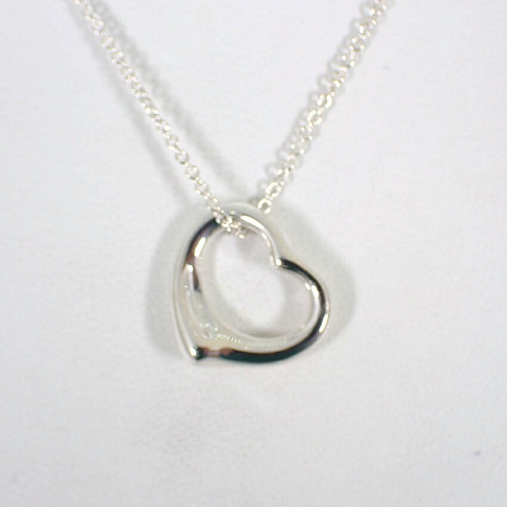 Heart Pendant Necklace Sterling Silver