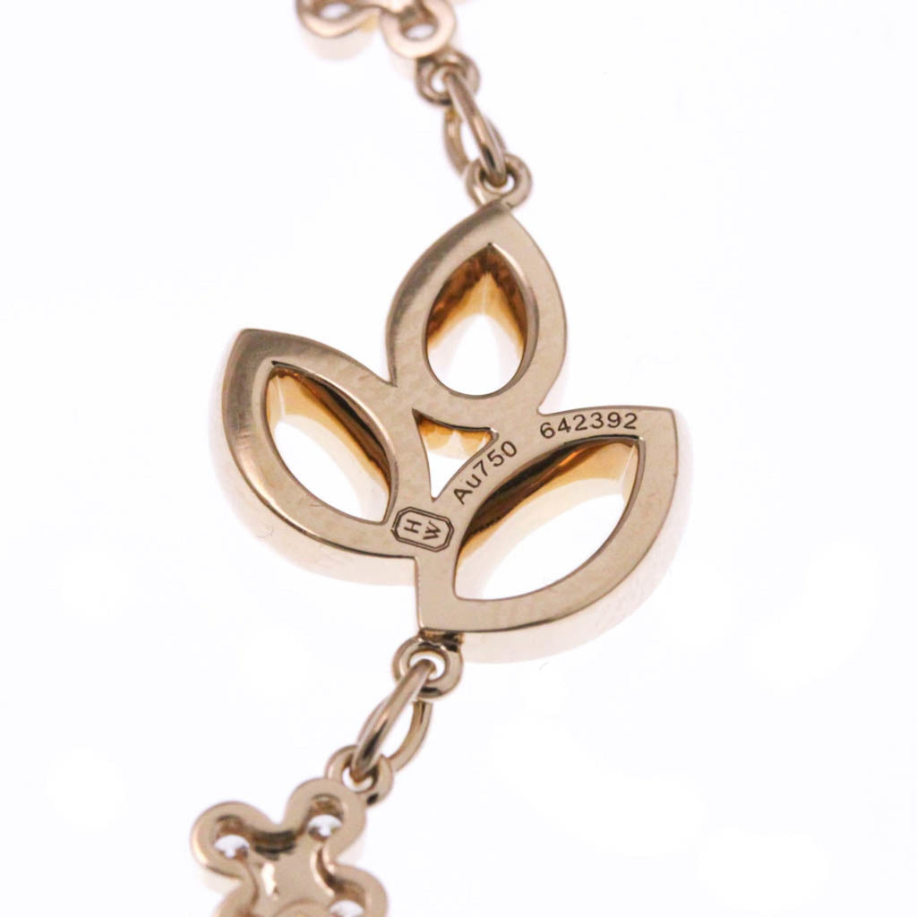 Lily Cluster Bracelet 18K Rose Gold Mini with Diamond