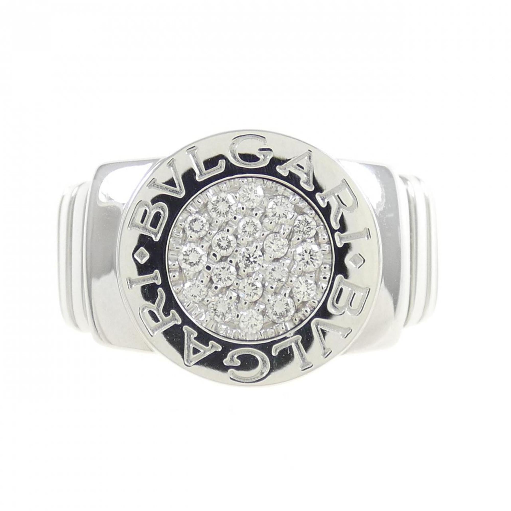 Ring One Band 18K White Gold With Diamond
