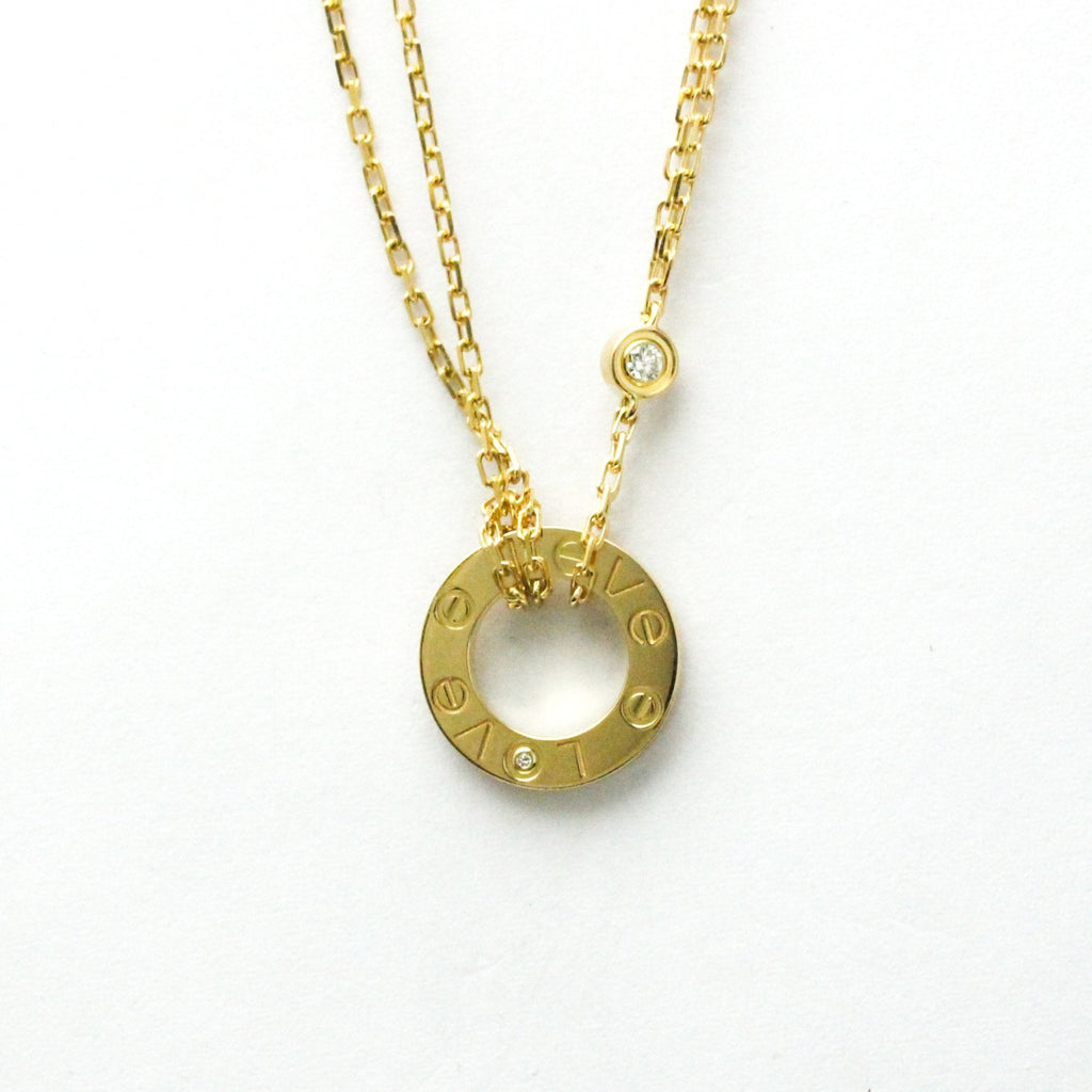 Pendant Necklace 18K Yellow Gold with Diamond