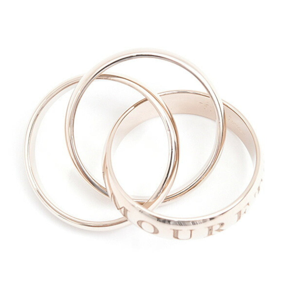 Trinity Ring 18K White Gold