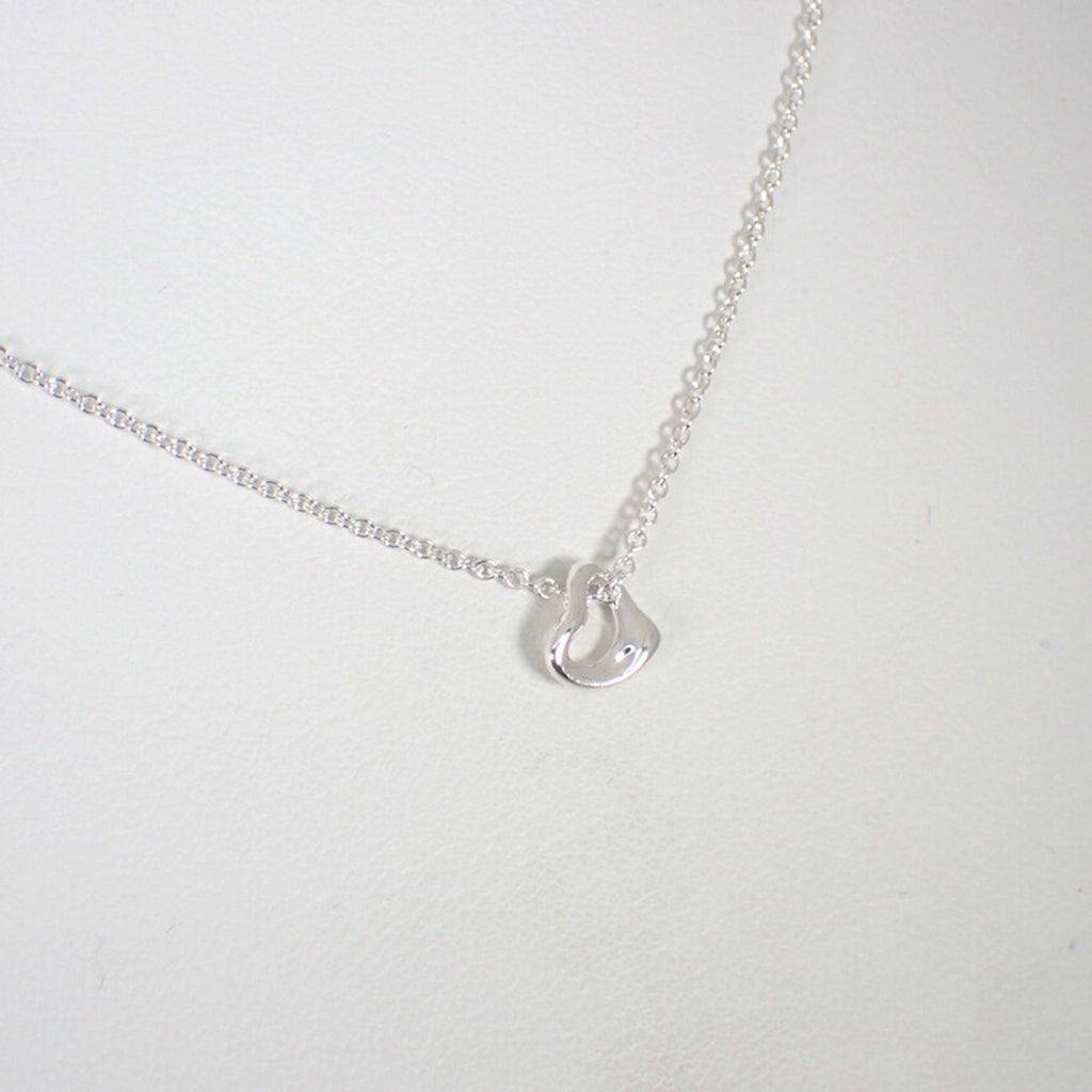 Heart Pendant Necklace Sterling Silver