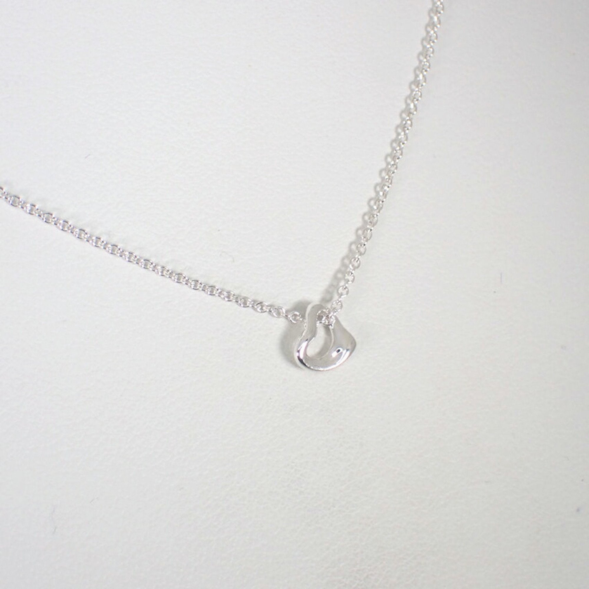 Heart Pendant Necklace Sterling Silver