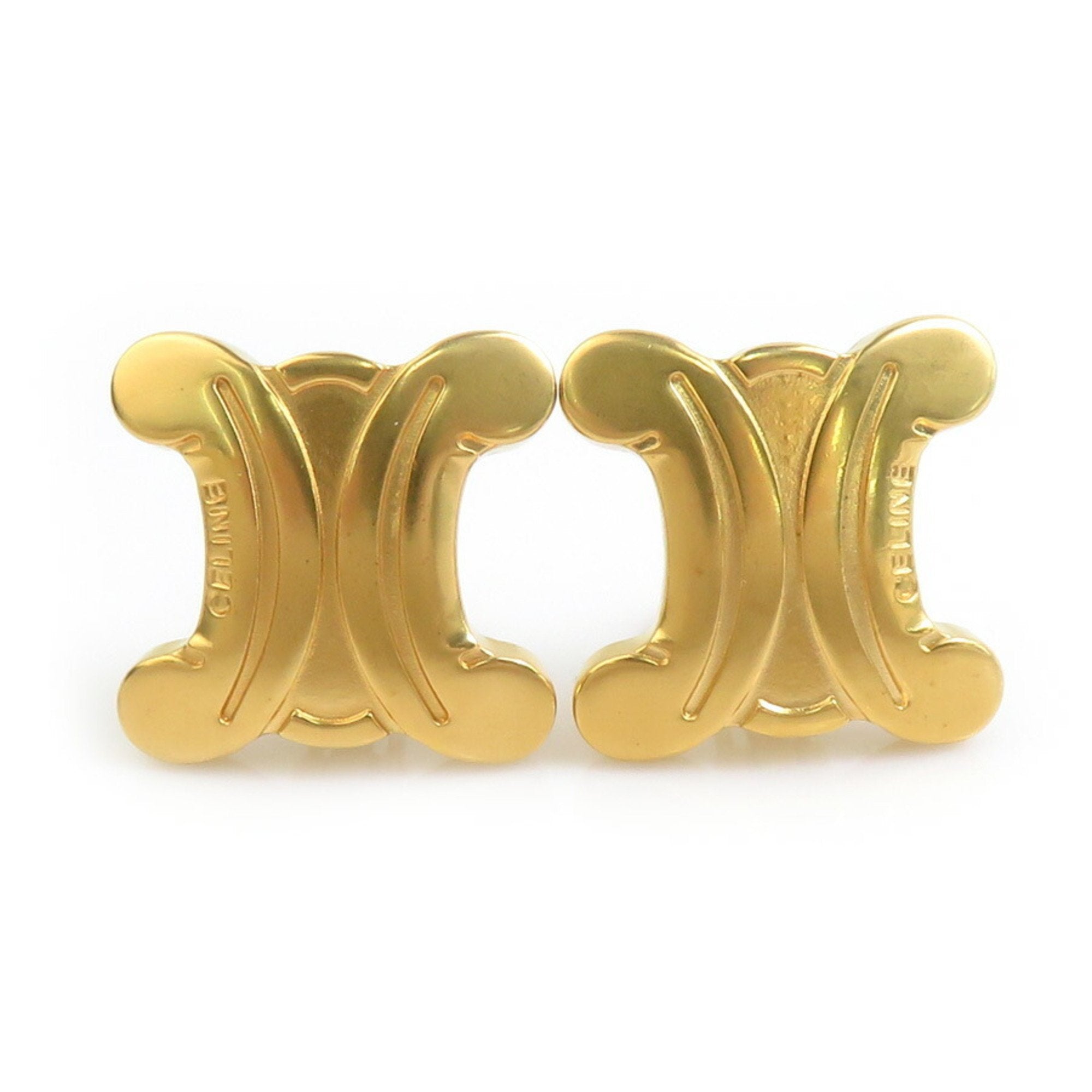 Earrings Gold-Tone Metal
