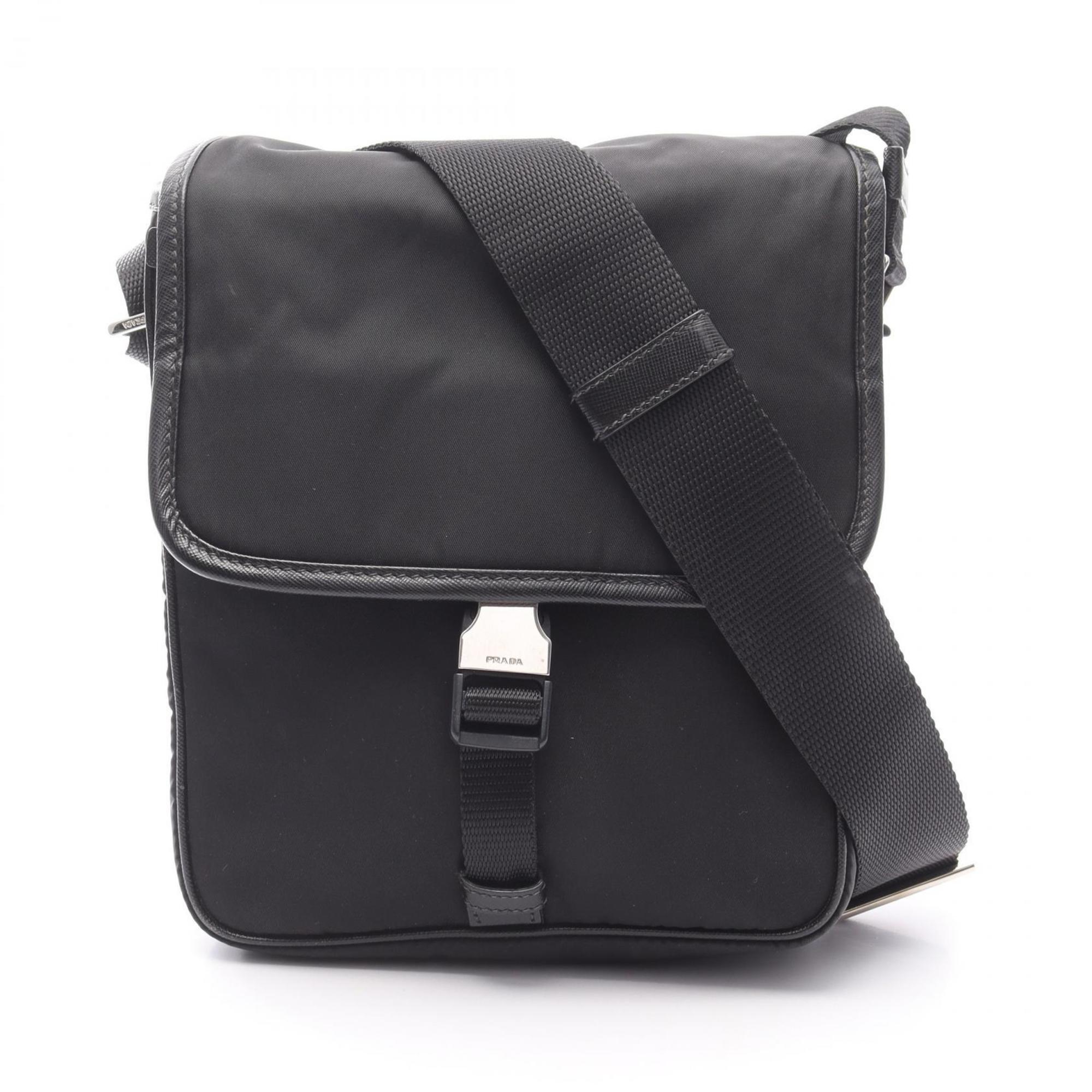 Buckle Messenger Bag Tessuto Small