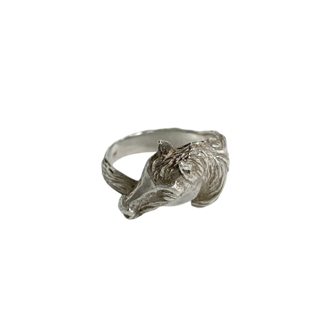 Cheval Horse Ring Sterling Silver
