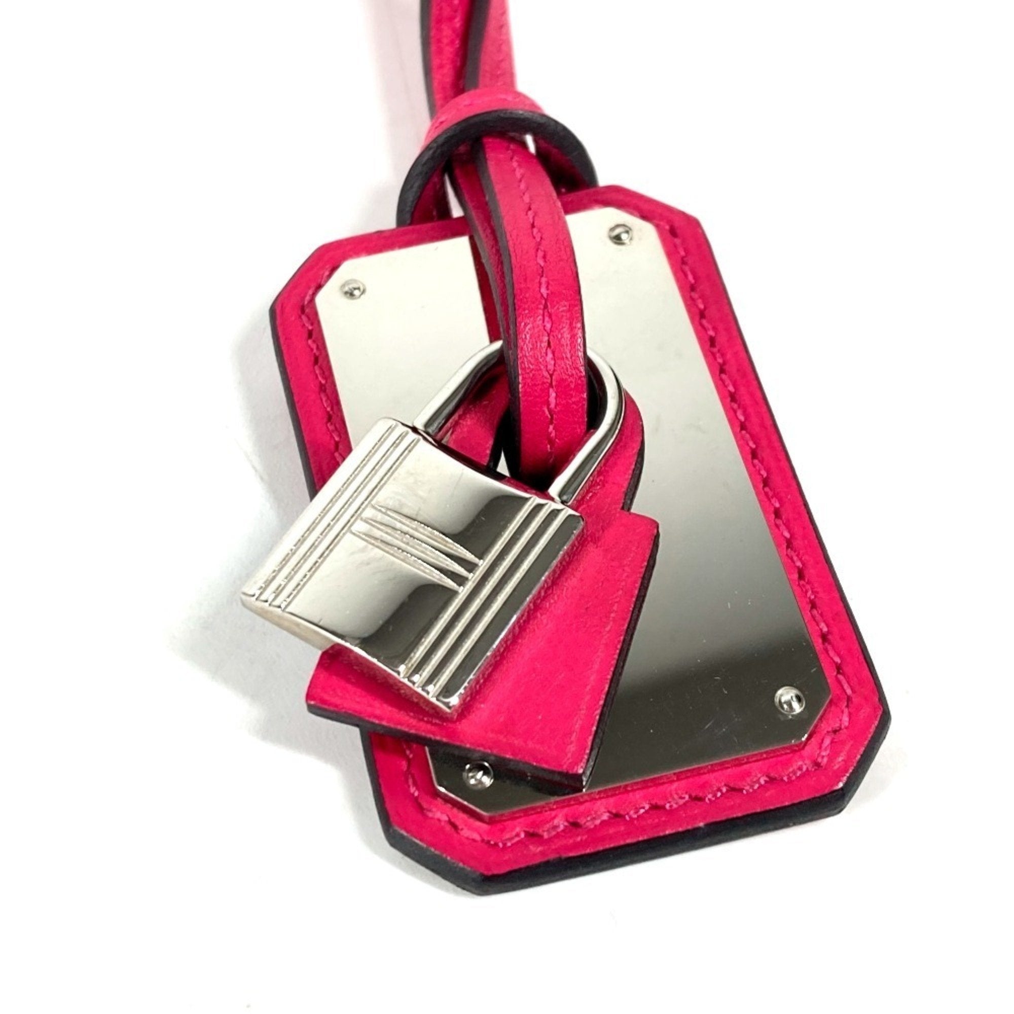 O'Kelly Pendant Necklace Swift Leather Pink
