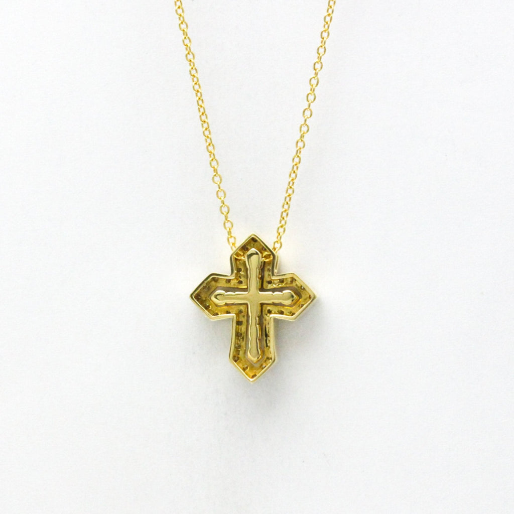 Pendant Necklace 18K Yellow Gold Small With Diamond
