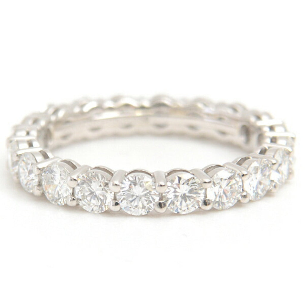 Band Ring Platinum with Diamond