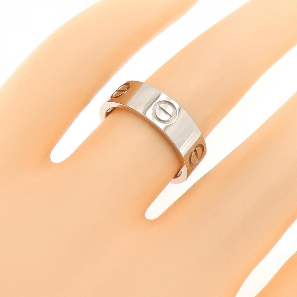 Love Ring 18K White Gold
