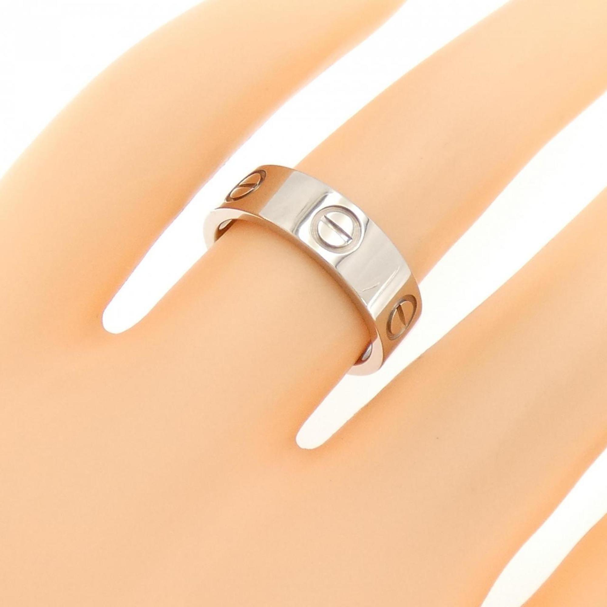 Love Ring 18K White Gold