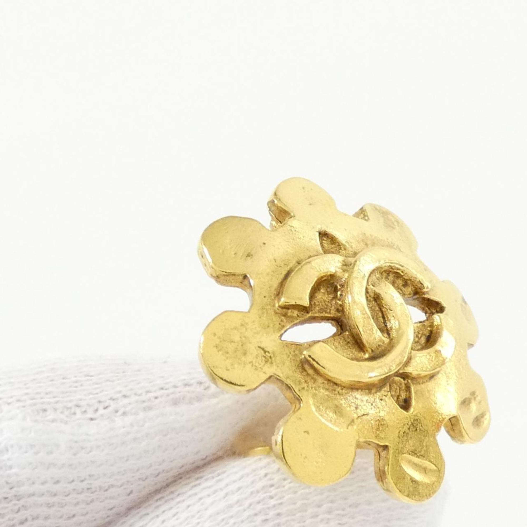 Earrings Gold-Tone Metal