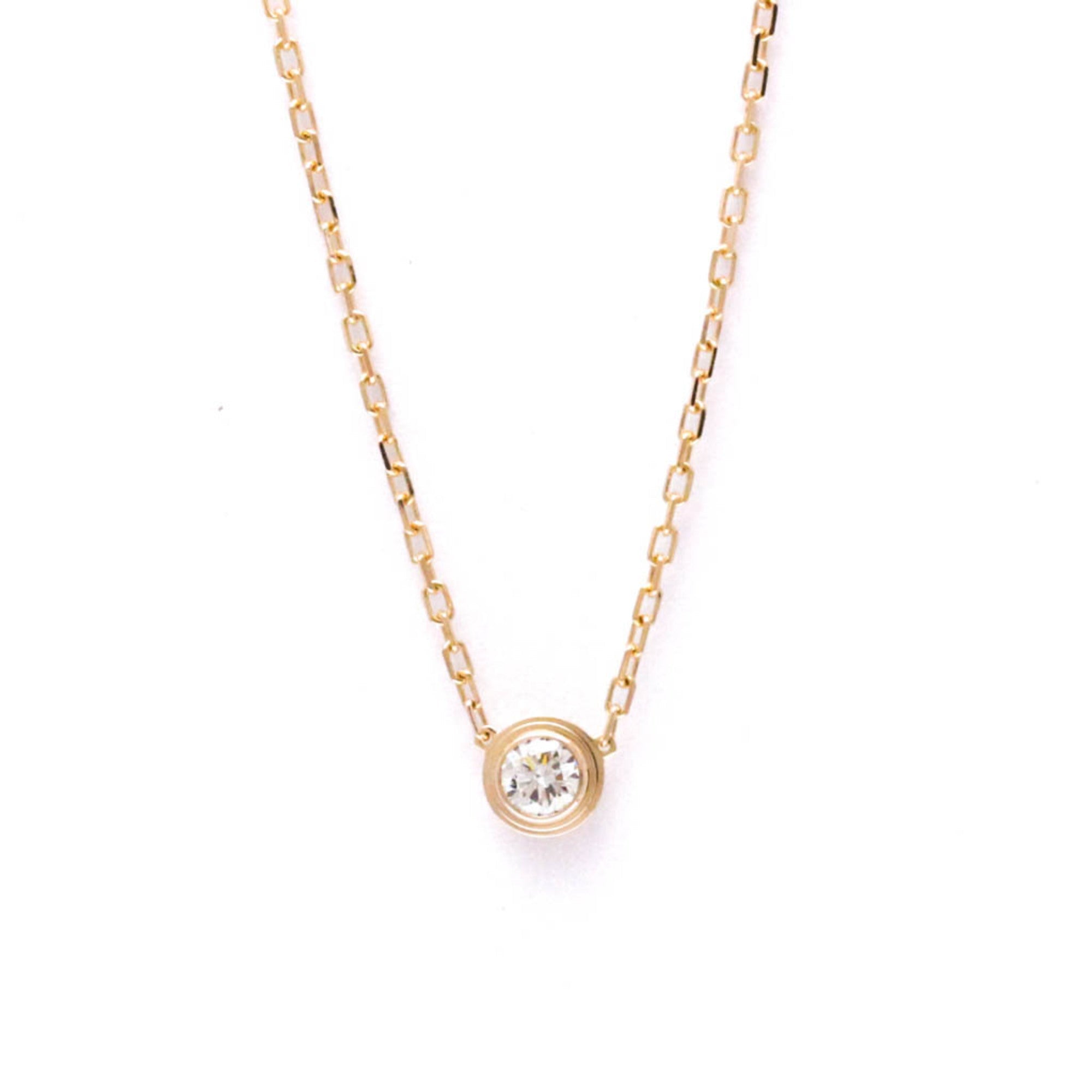 Diamants Légers de Pendant Necklace 18K Rose Gold With Diamond