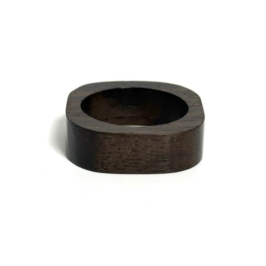 Square Ring Metal and Wood