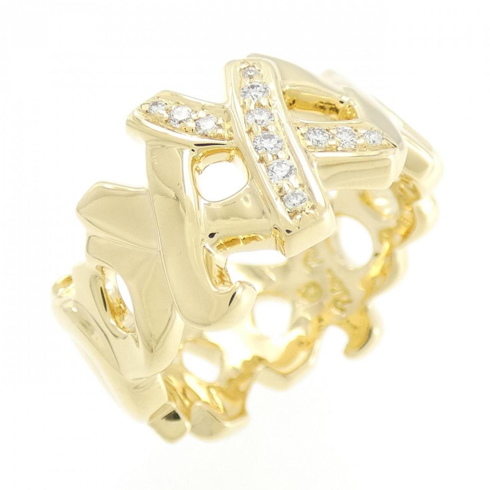 Ring 18K Yellow Gold With Diamond
