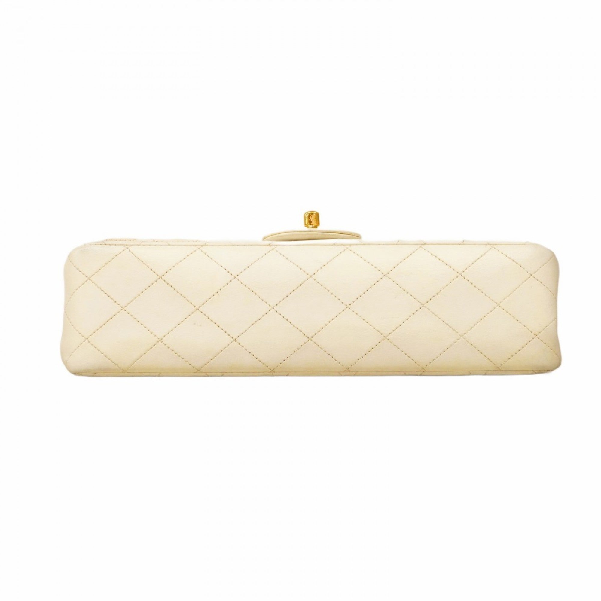 Vintage Classic Double Flap Bag Quilted Lambskin Medium